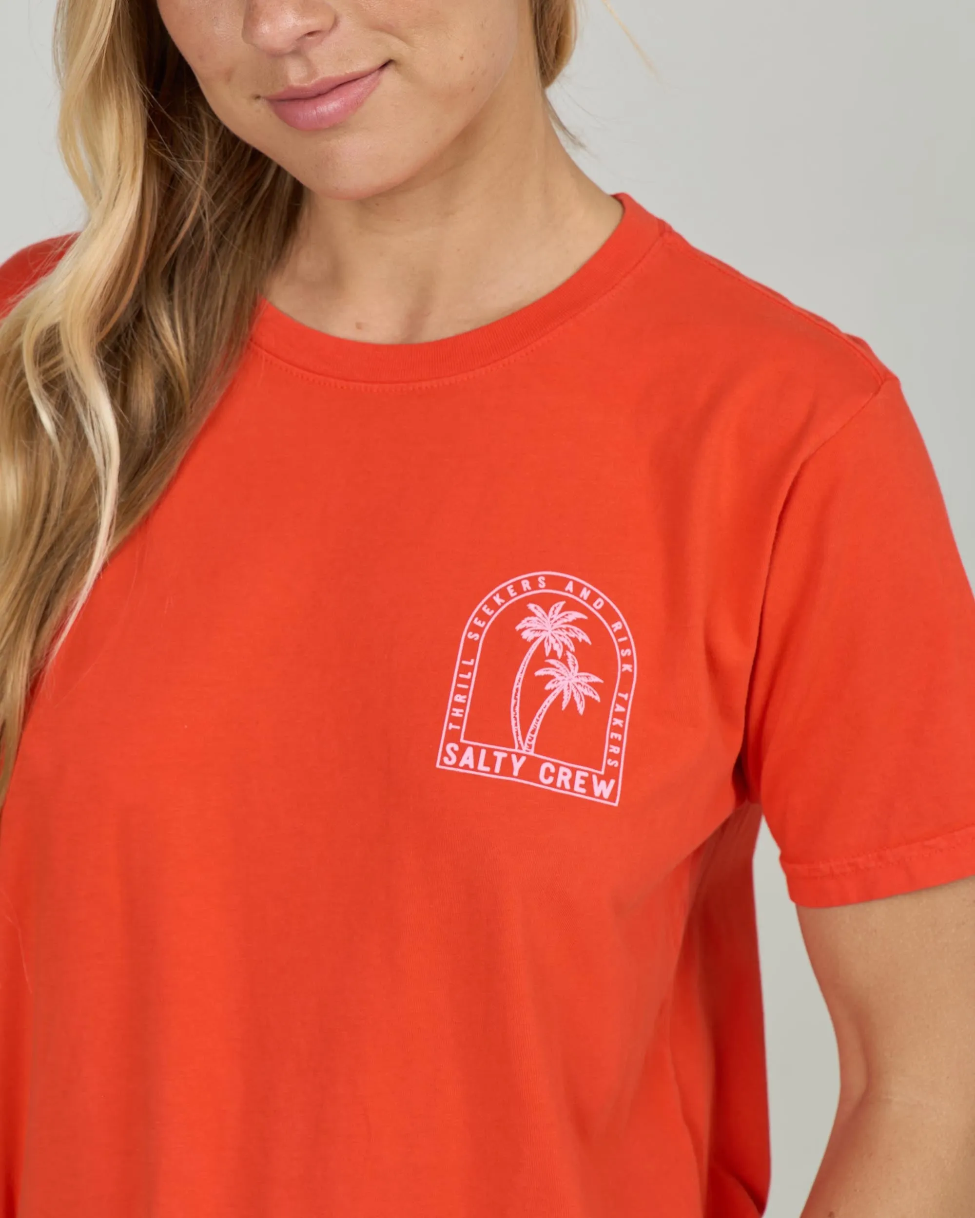 Archway Boyfriend Tee - Chili Pepper sold by Salty Crew product image thumbnail 3