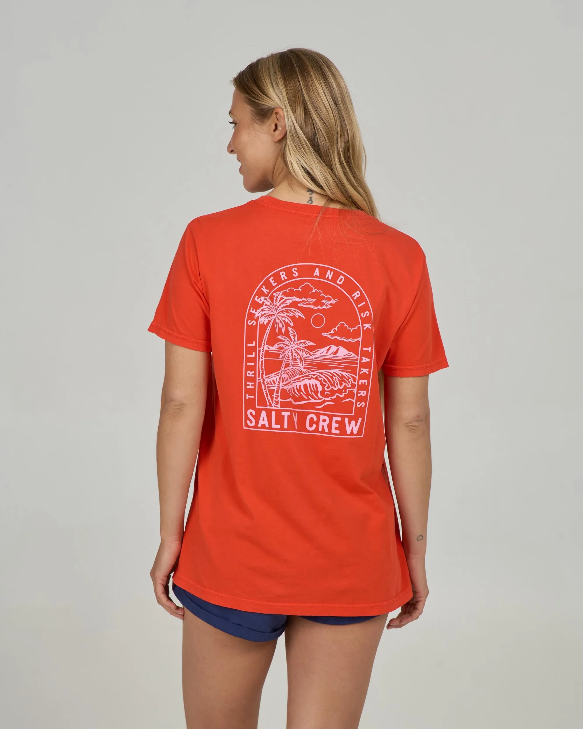 Archway Boyfriend Tee - Chili Pepper sold by Salty Crew product image thumbnail 2