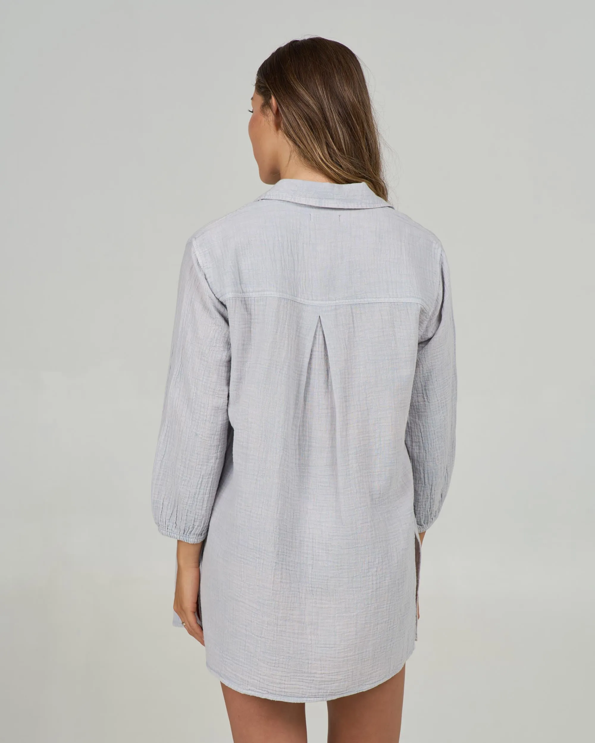 Cloudbreak Tunic - Fog sold by Salty Crew product image thumbnail 2