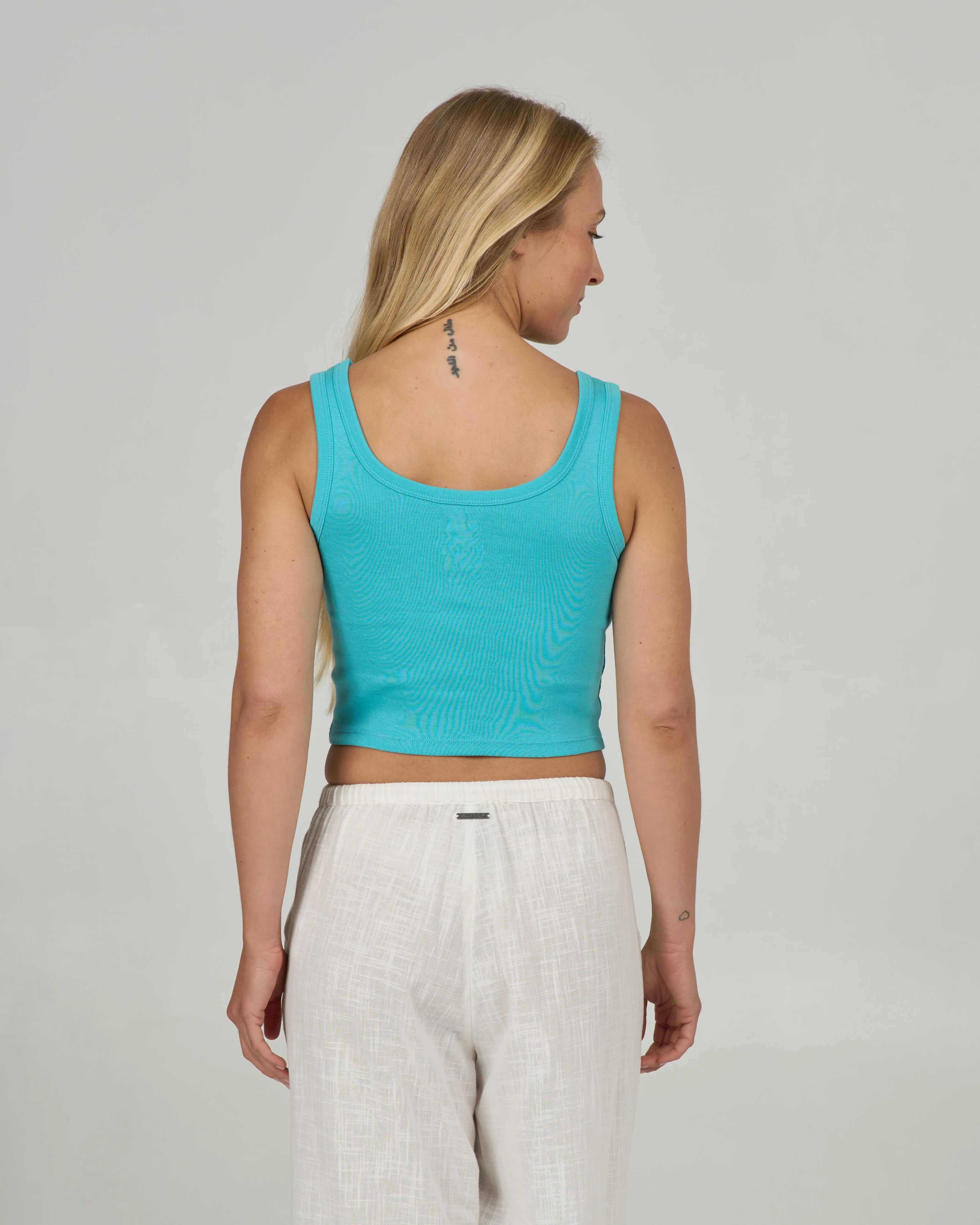 Out To Sea Tank - Turquoise sold by Salty Crew product image thumbnail 2