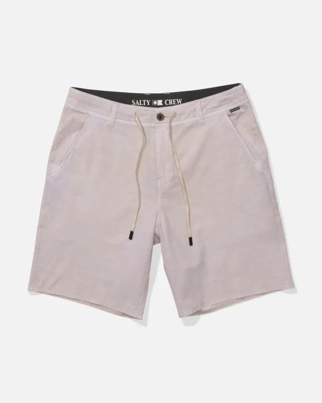 Transom 19" Overdye Short - Natural made by Salty Crew