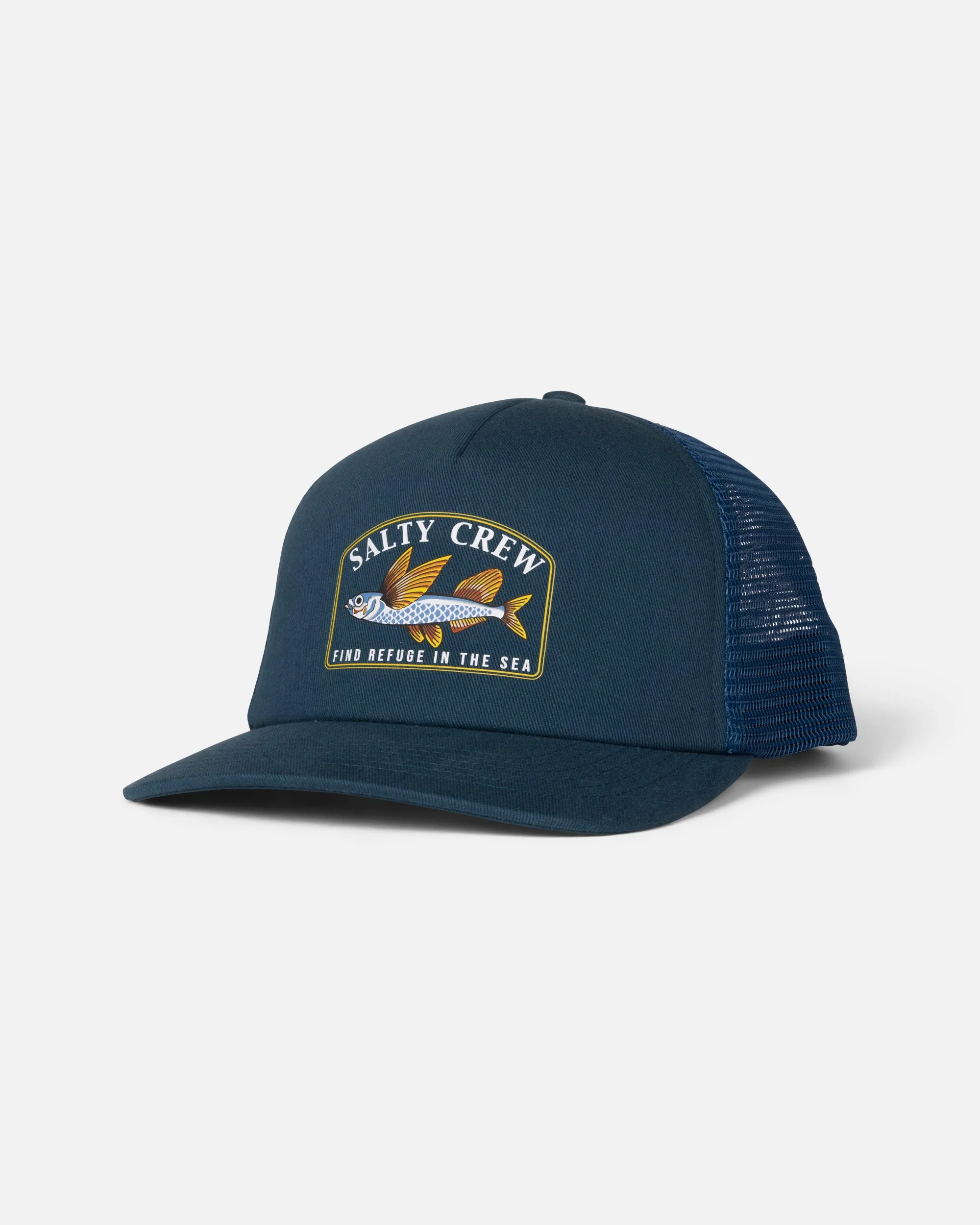 Good Times Foamie Trucker - Deep Ocean sold by Salty Crew