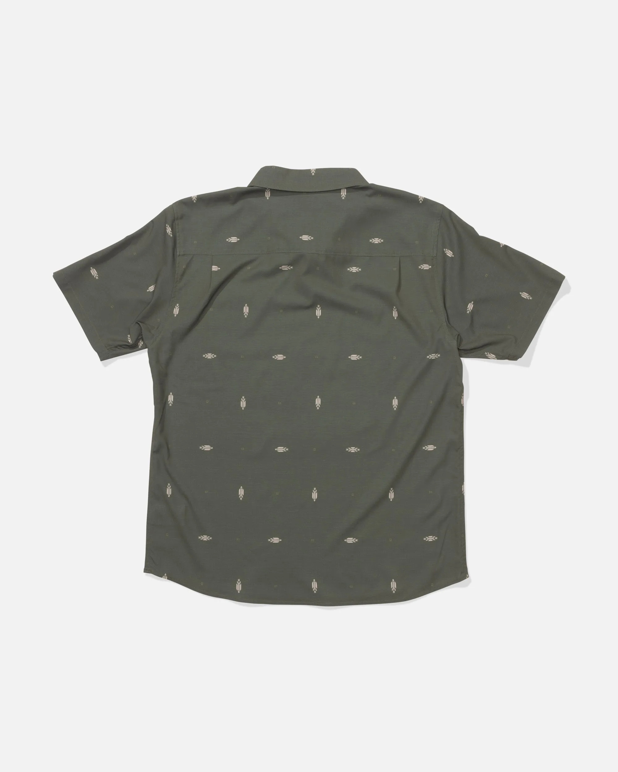 Breezer Perforated Polo - Olive sold by Salty Crew product image thumbnail 2
