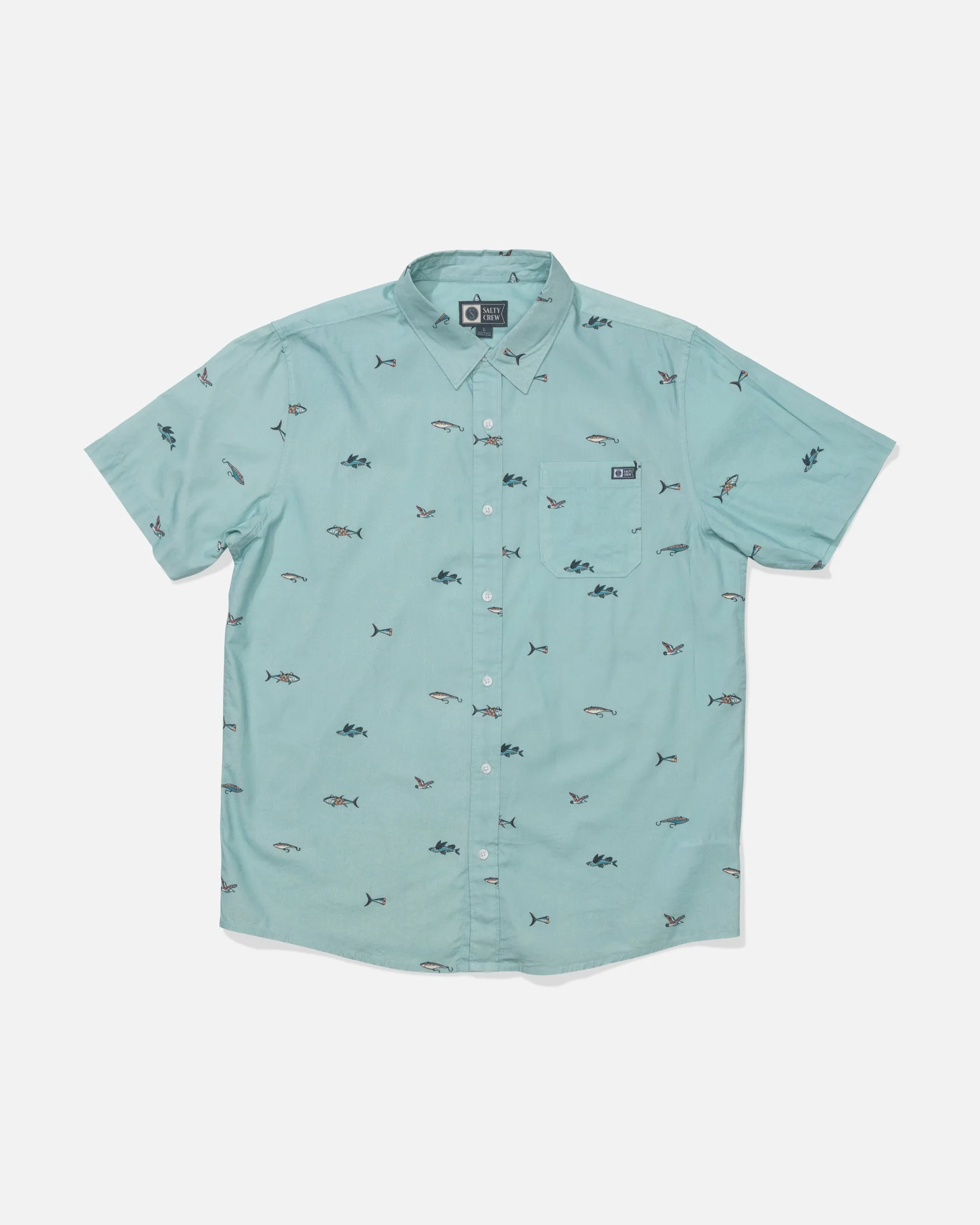 Crew Button Up - Seaside sold by Salty Crew