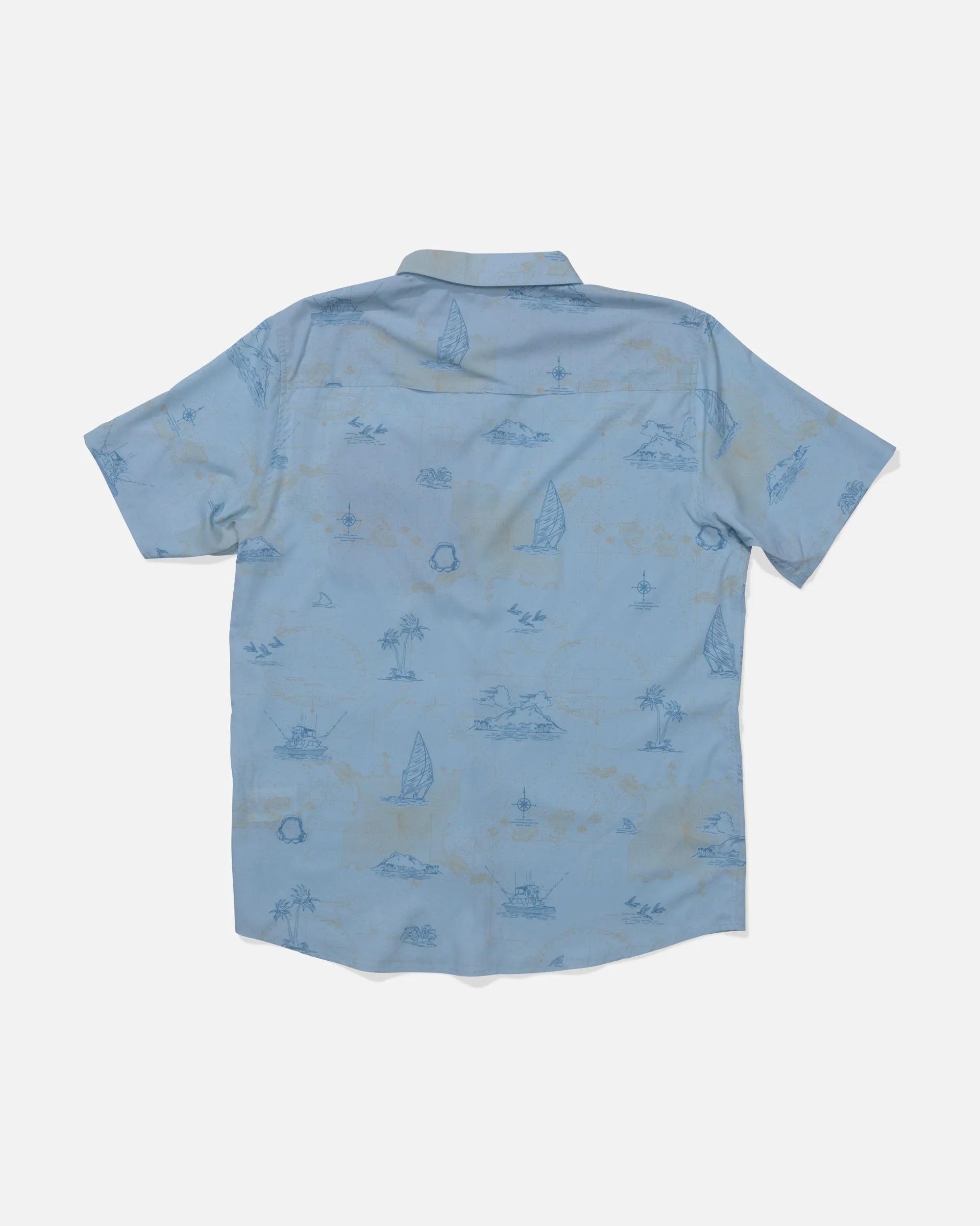 Flagship UV Button Up - Clear Sky sold by Salty Crew product image thumbnail 2