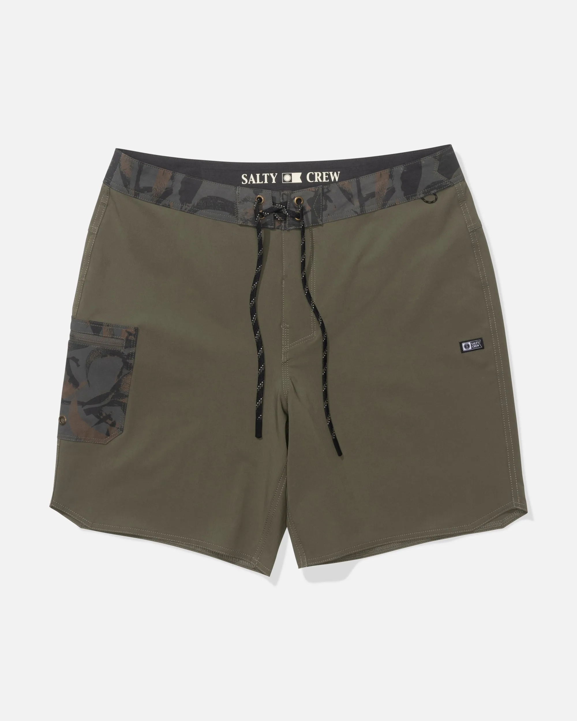 Session 19" Boardshort - Dusty Olive sold by Salty Crew