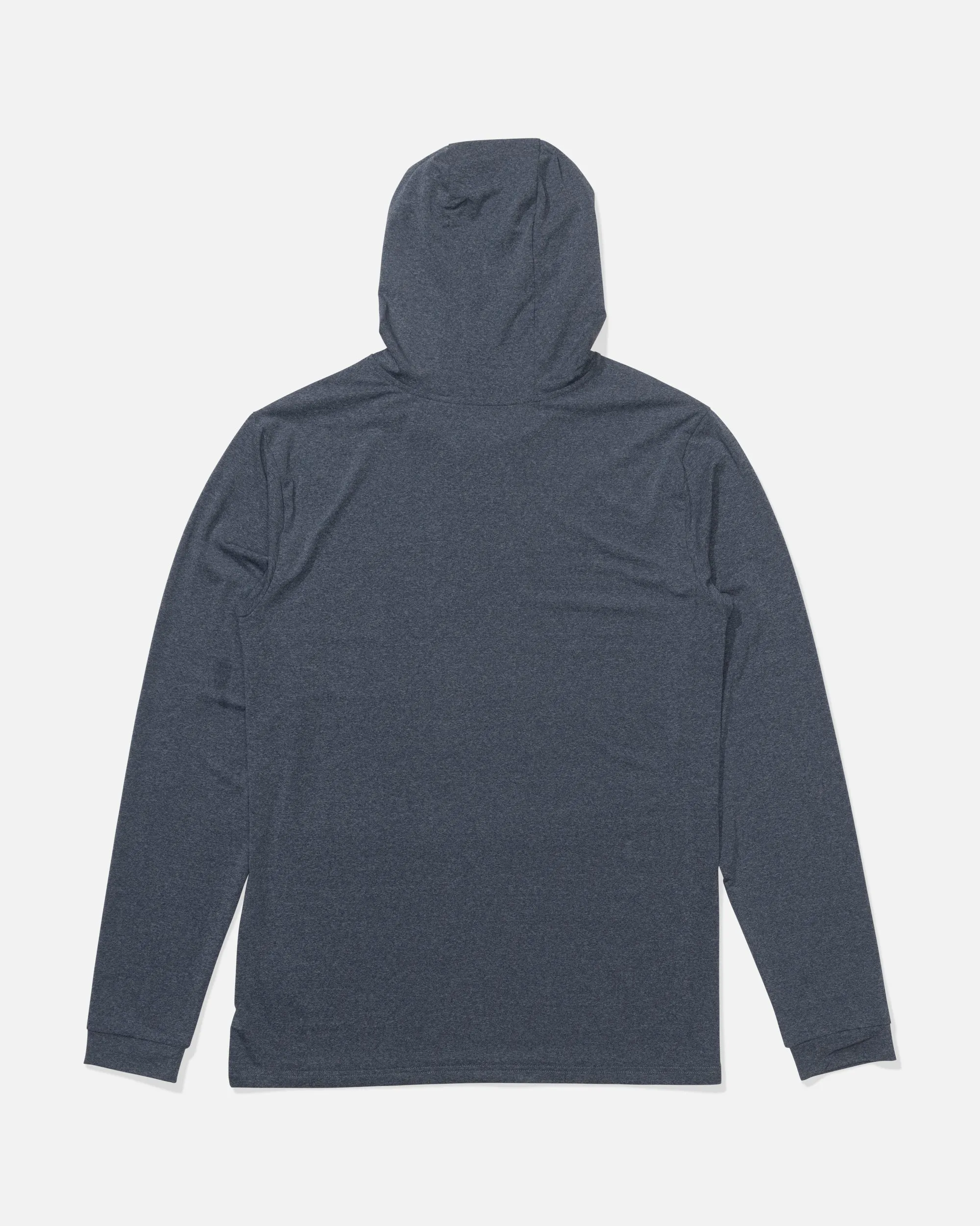Flagship Hood Sunshirt - Navy Heather sold by Salty Crew product image thumbnail 2