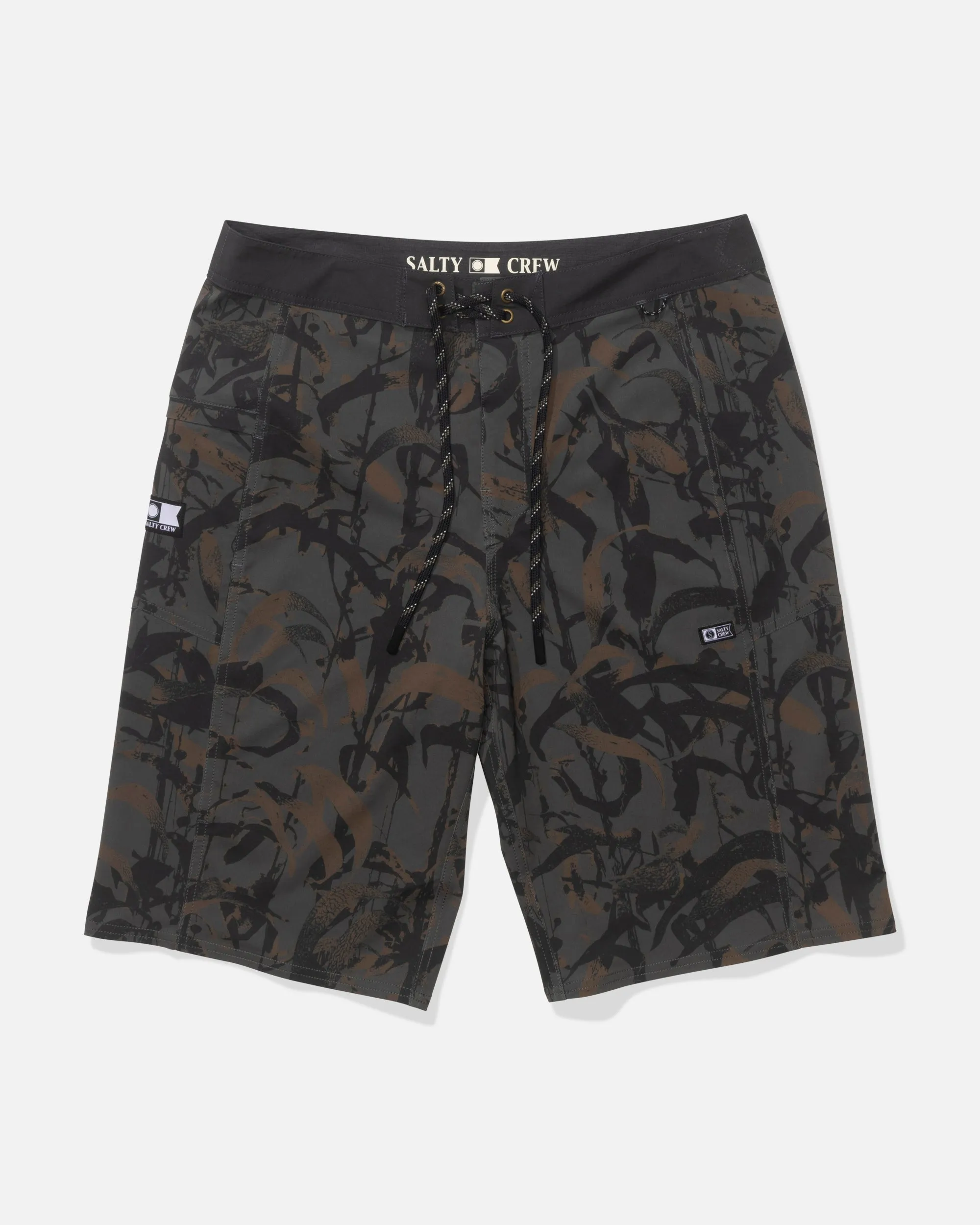 Flagship 22" Boardshort - Dusty Olive sold by Salty Crew