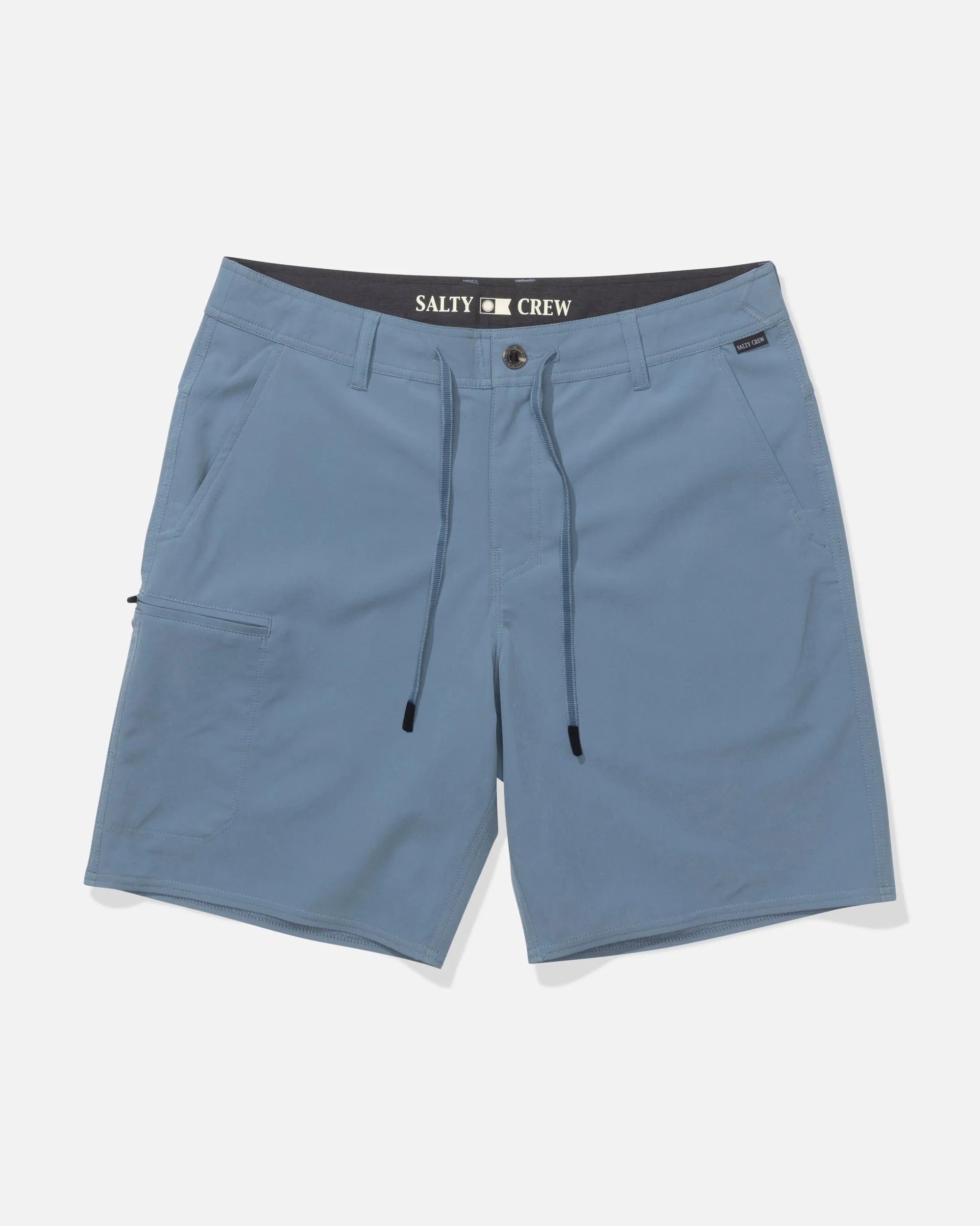 Transom 19" Tech Short - Pilot Blue sold by Salty Crew