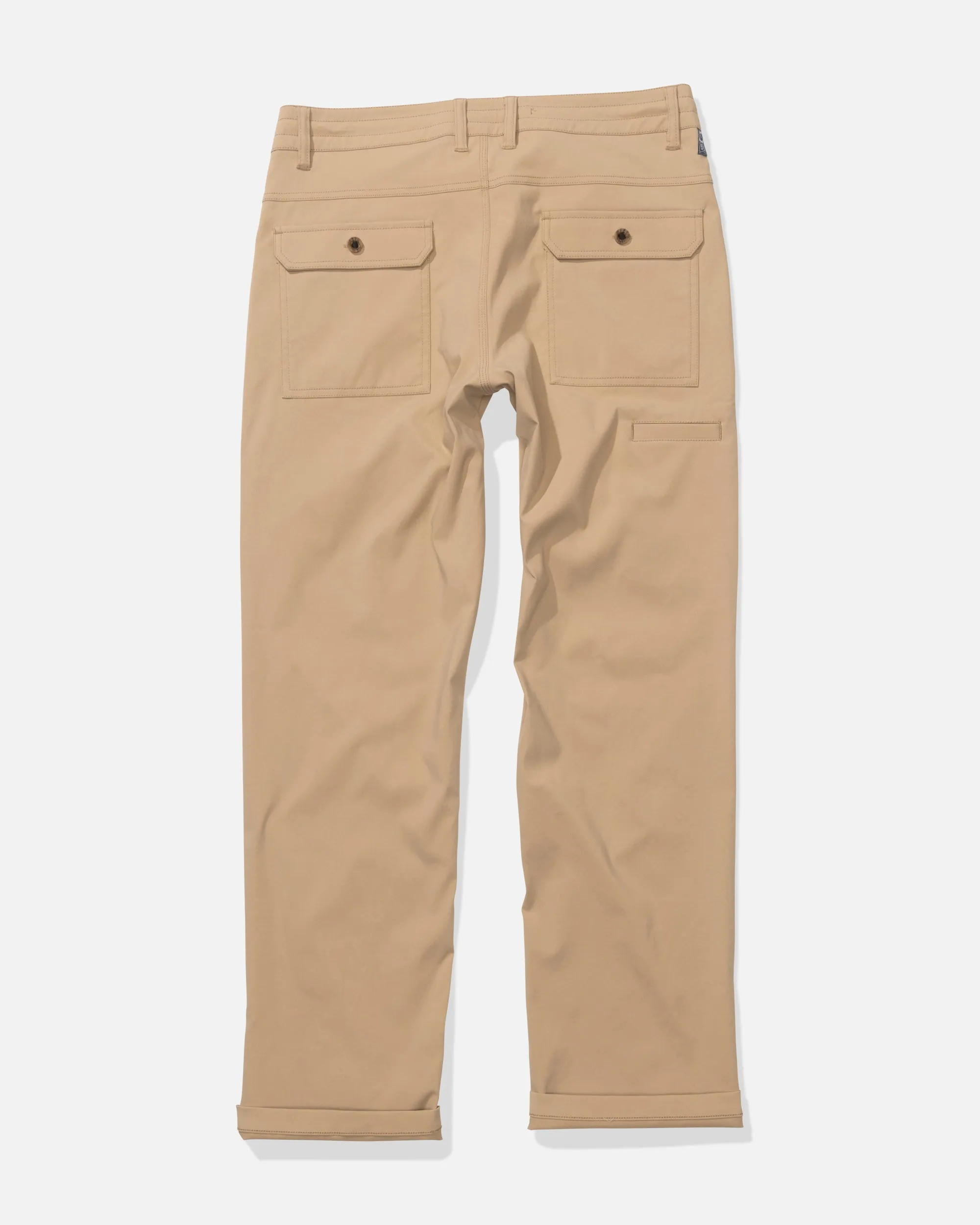 Transom Tech Pants - Khaki sold by Salty Crew product image thumbnail 2