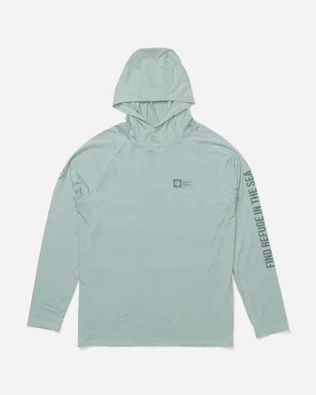 Mariner Lite UV Hoodie - Marine sold by Salty Crew