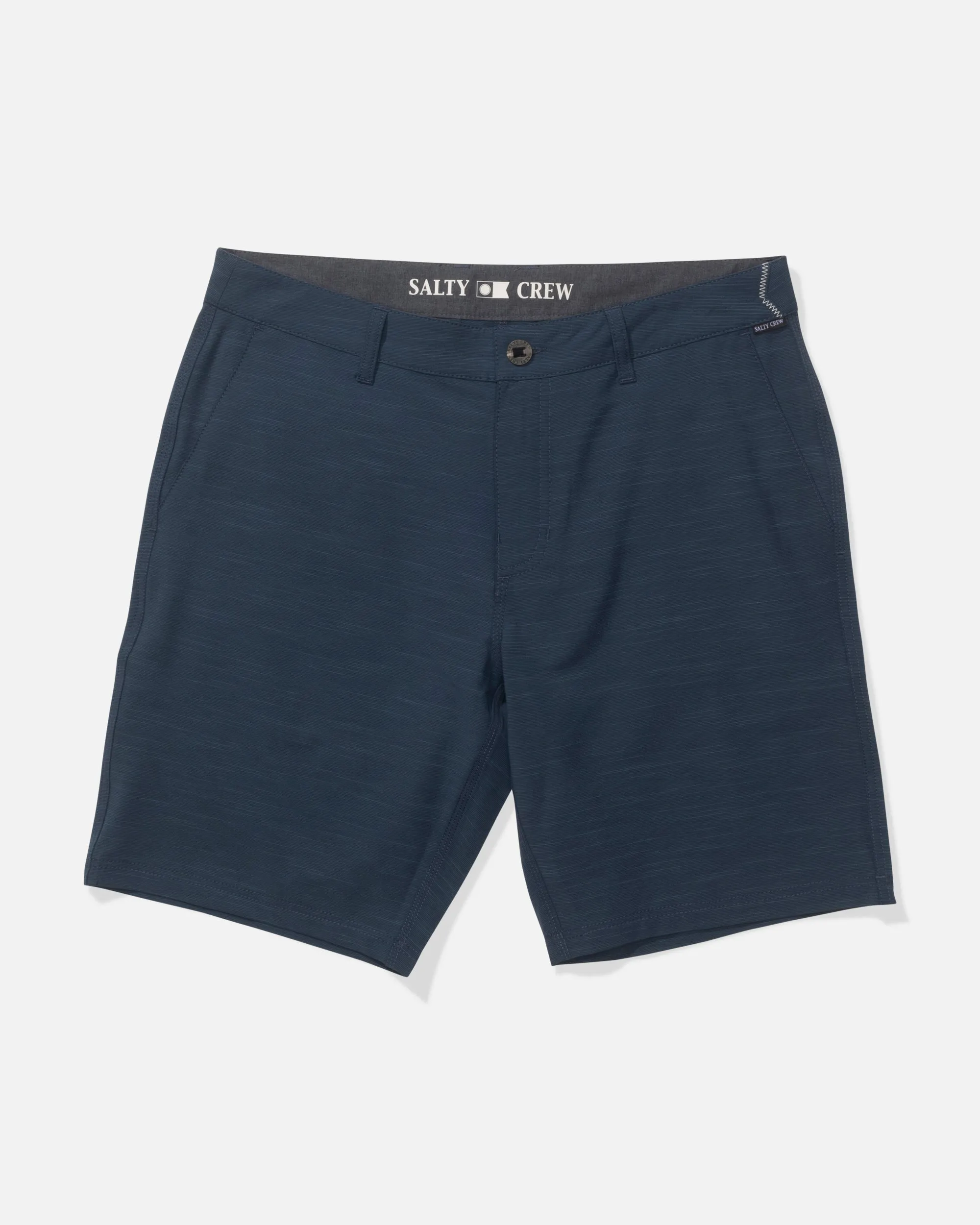 Drifter 19" Slub Hybrid Short - Midnight Navy sold by Salty Crew