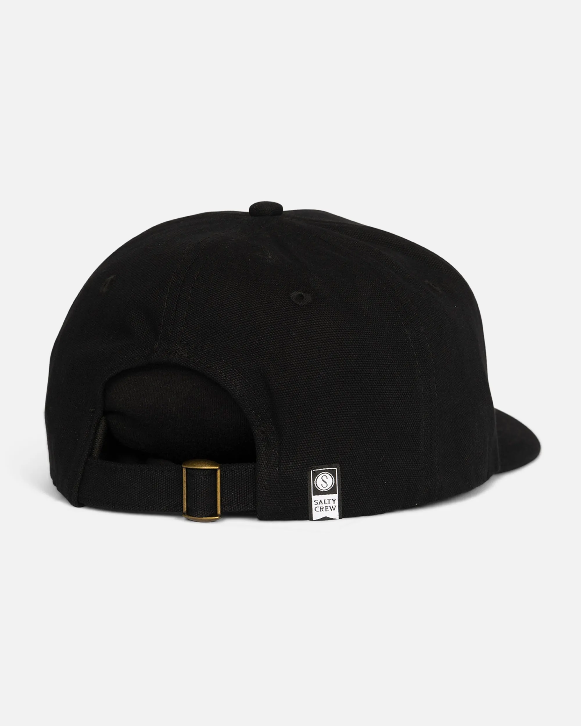 Billfisher 5 Panel Hat - Black sold by Salty Crew product image thumbnail 2