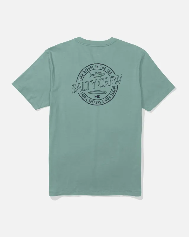 Skewed Tee - Mackerel sold by Salty Crew