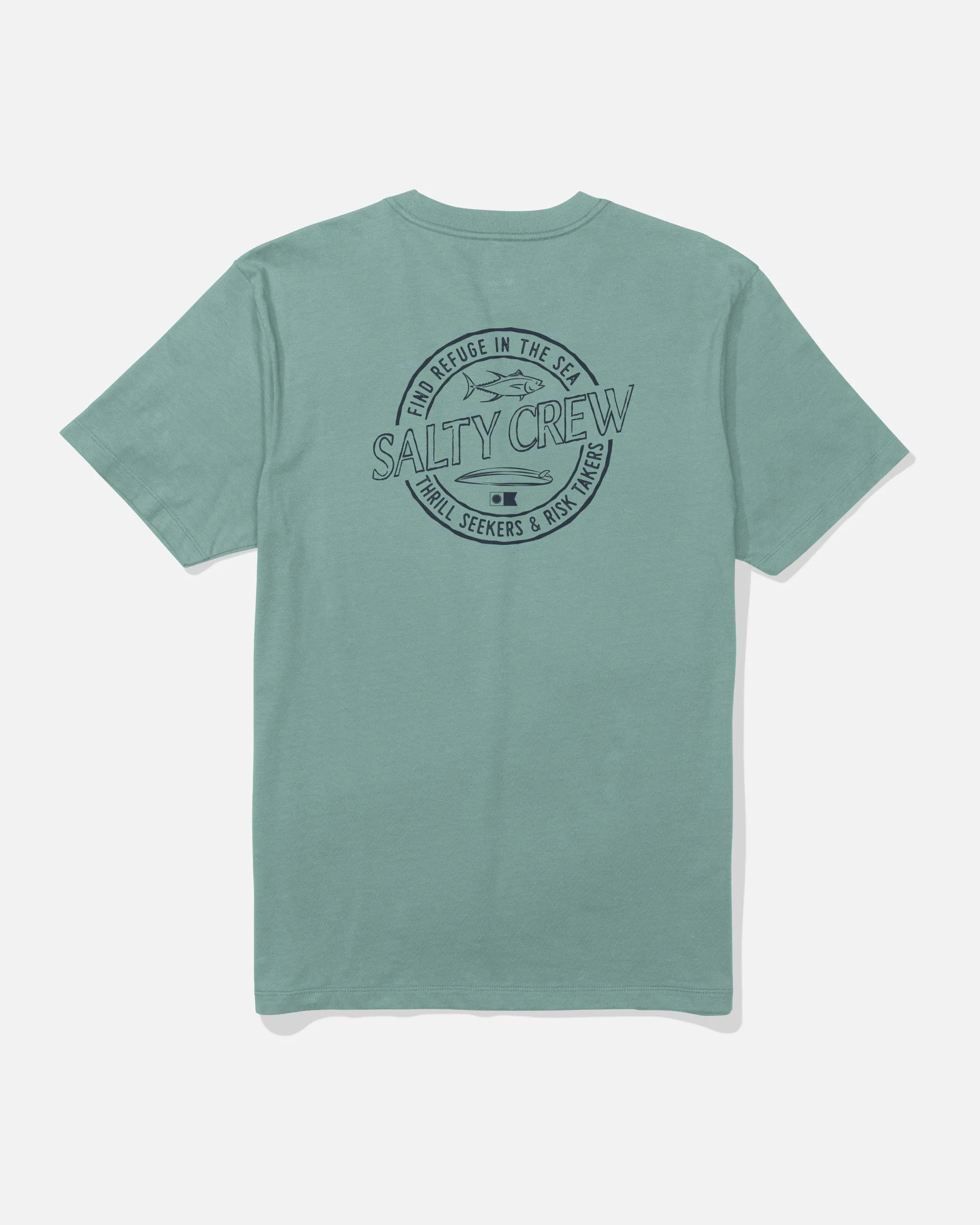 Skewed Tee - Mackerel sold by Salty Crew