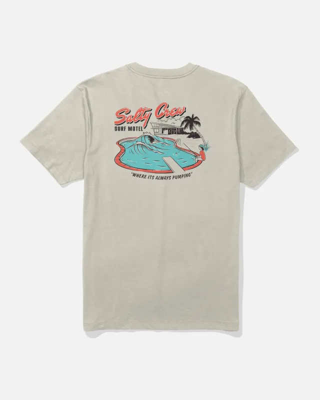 Surf Motel Tee - Bone made by Salty Crew