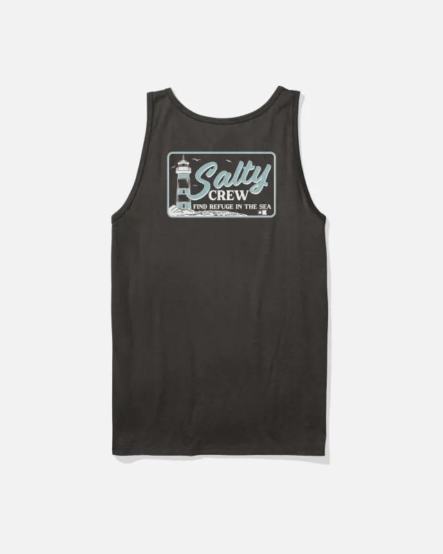 Ashore Tank - Black made by Salty Crew