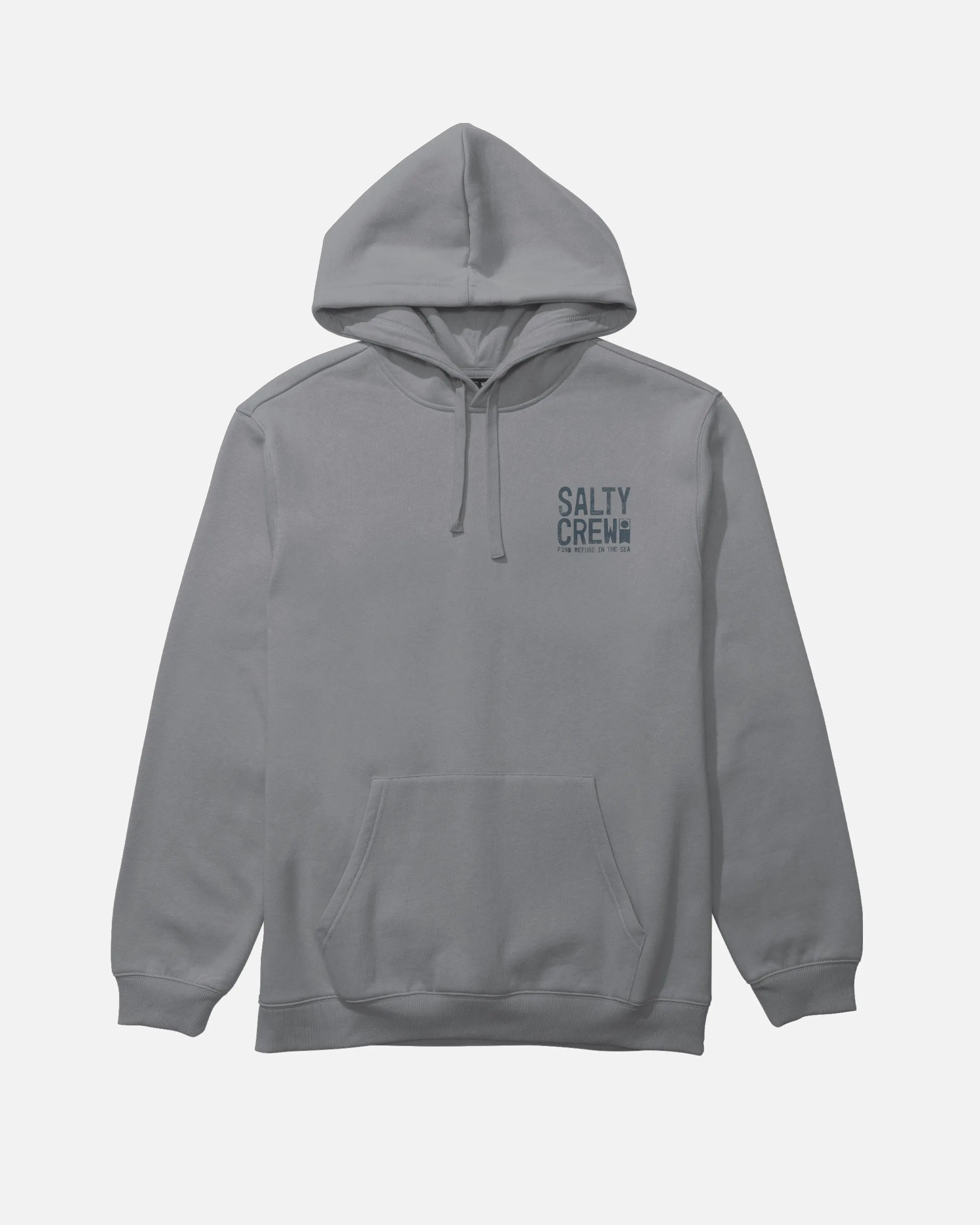 Tried And True Fleece Hoodie - Shark Skin sold by Salty Crew product image thumbnail 2