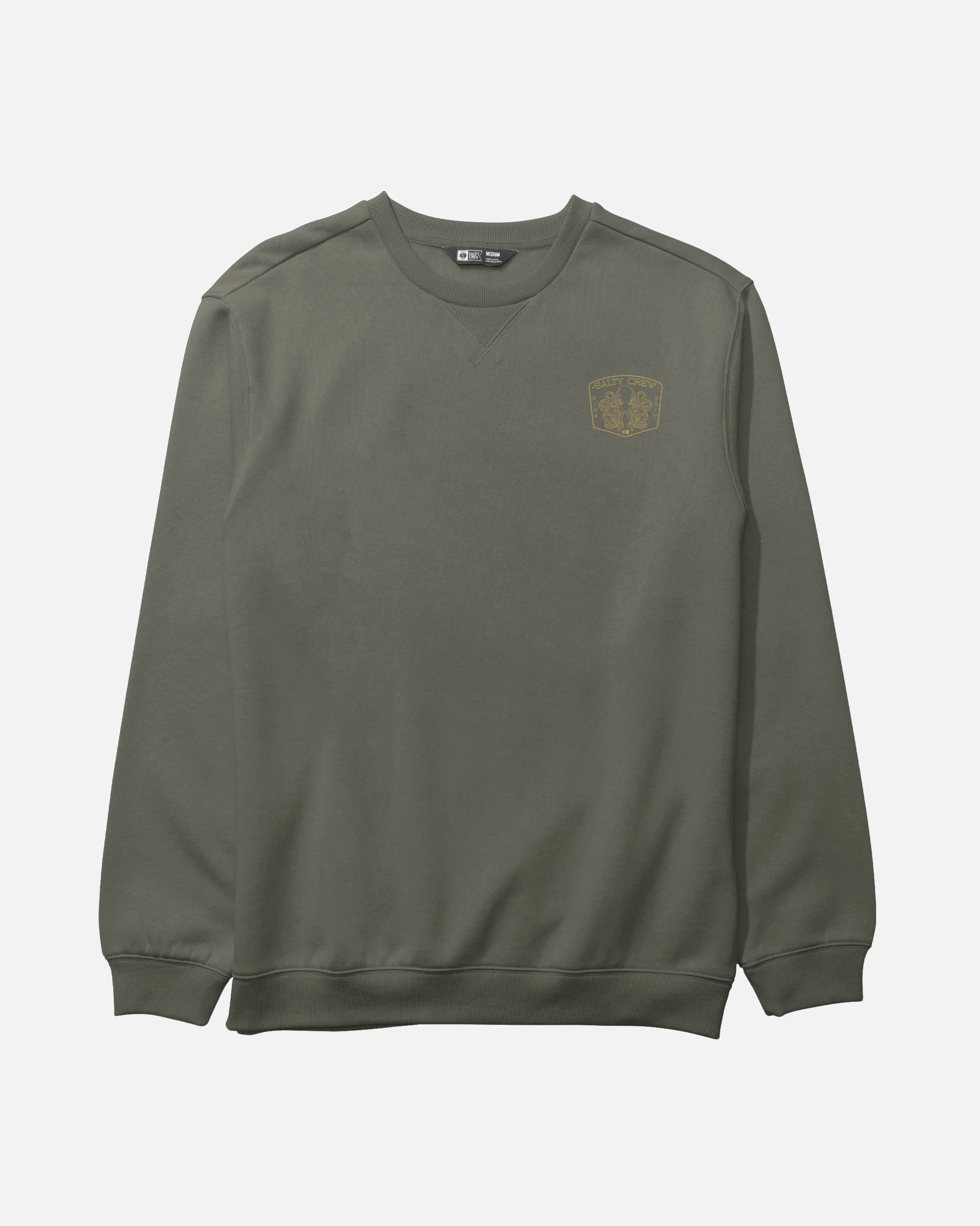 Tako Club Crew Fleece - Dusty Olive sold by Salty Crew product image thumbnail 2