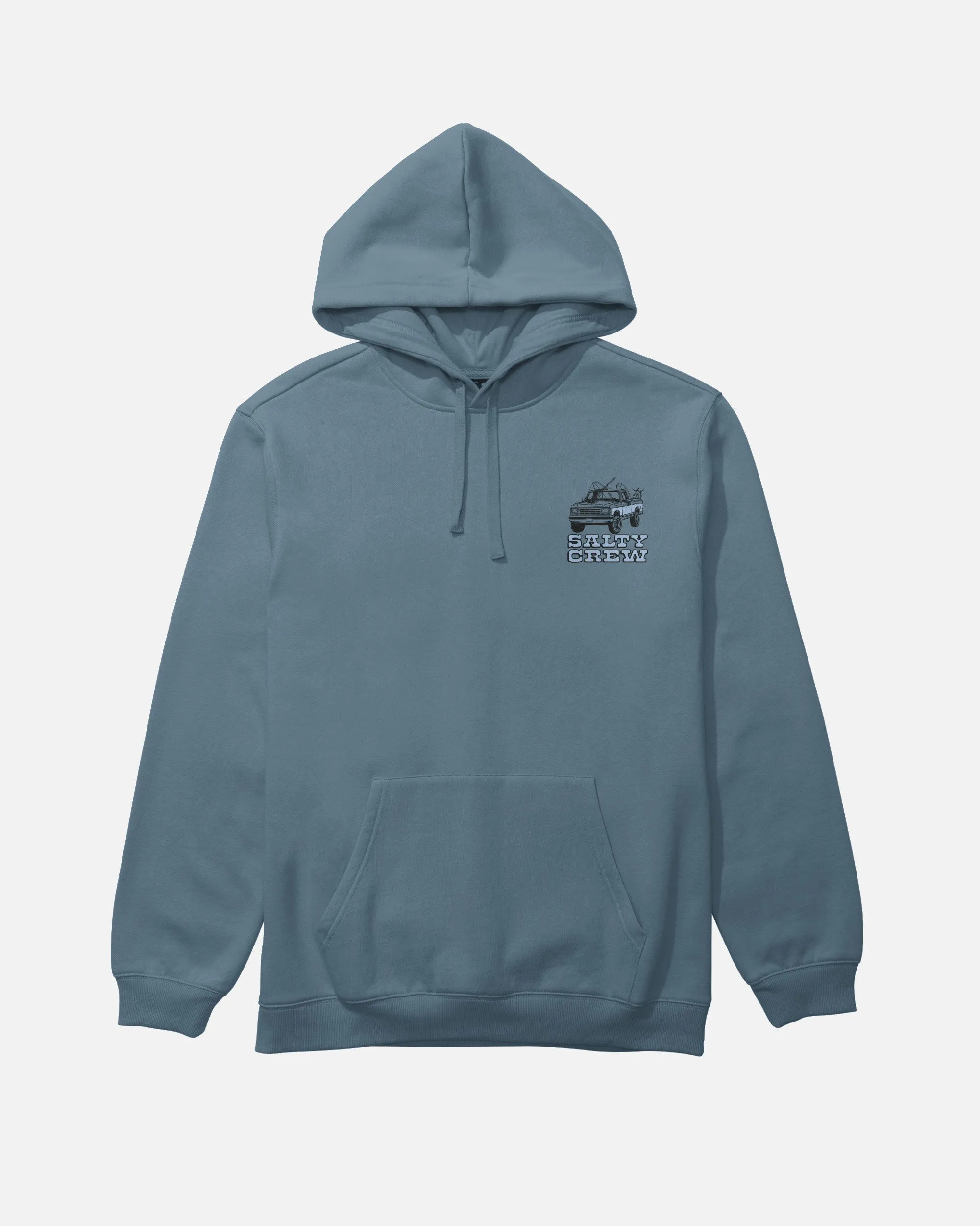 Truck Stop Fleece Hoodie - Slate sold by Salty Crew product image thumbnail 2