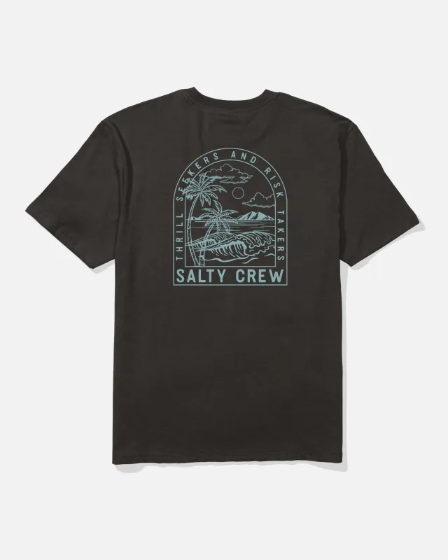 Archway Classic Tee - Black made by Salty Crew