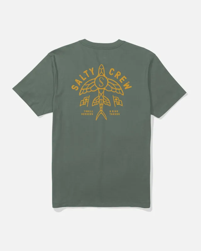 Flyer Tee - Laurel Wreath made by Salty Crew