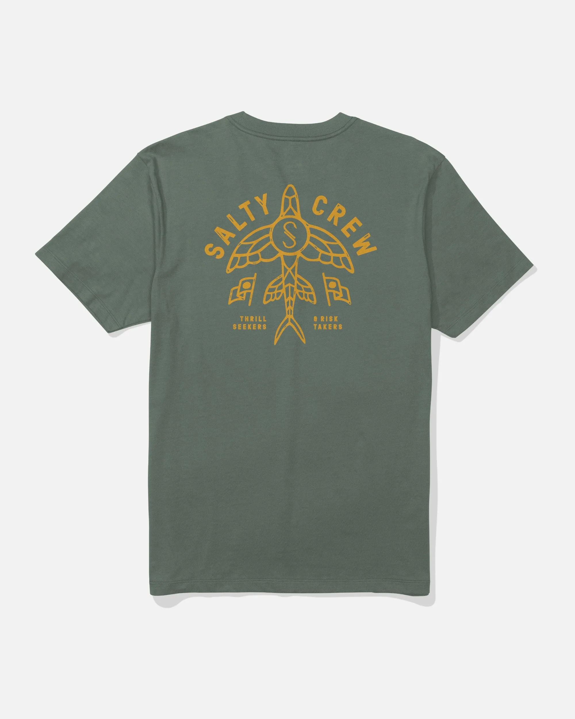 Flyer Tee - Laurel Wreath sold by Salty Crew