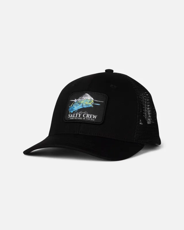 Mahi Surface Trucker - Black sold by Salty Crew