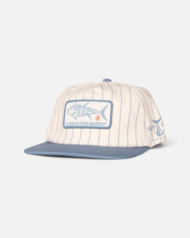 Fish Market Snapback - Off White/Slate sold by Salty Crew