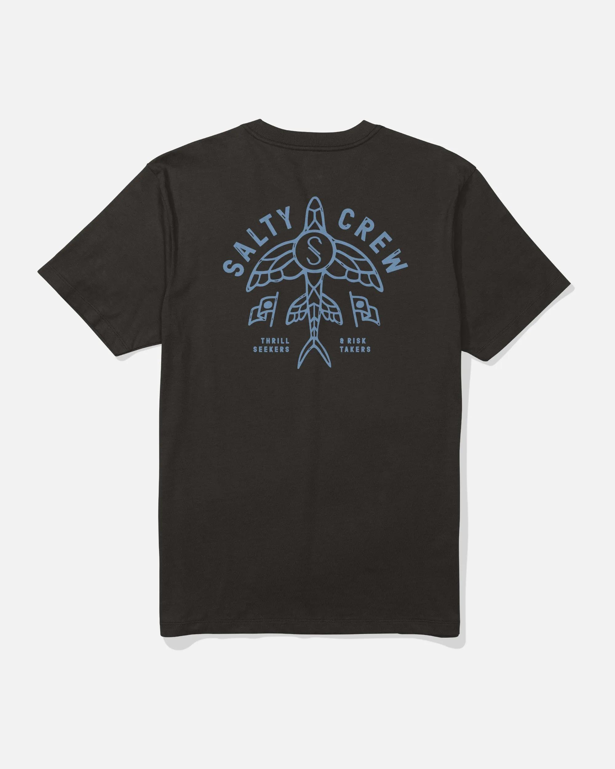 Flyer Tee - Black sold by Salty Crew