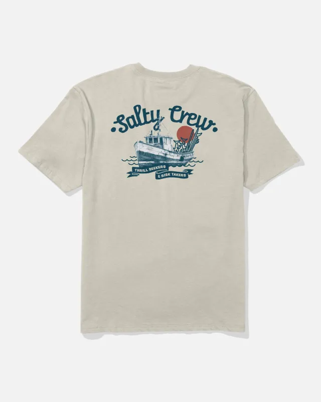 Hauler Classic Tee - Bone made by Salty Crew