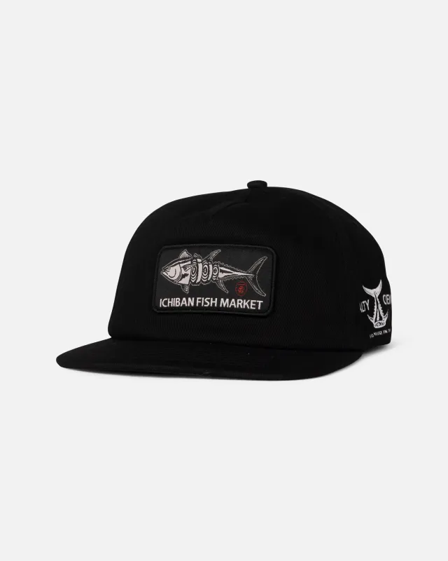 Fish Market Snapback - Black sold by Salty Crew