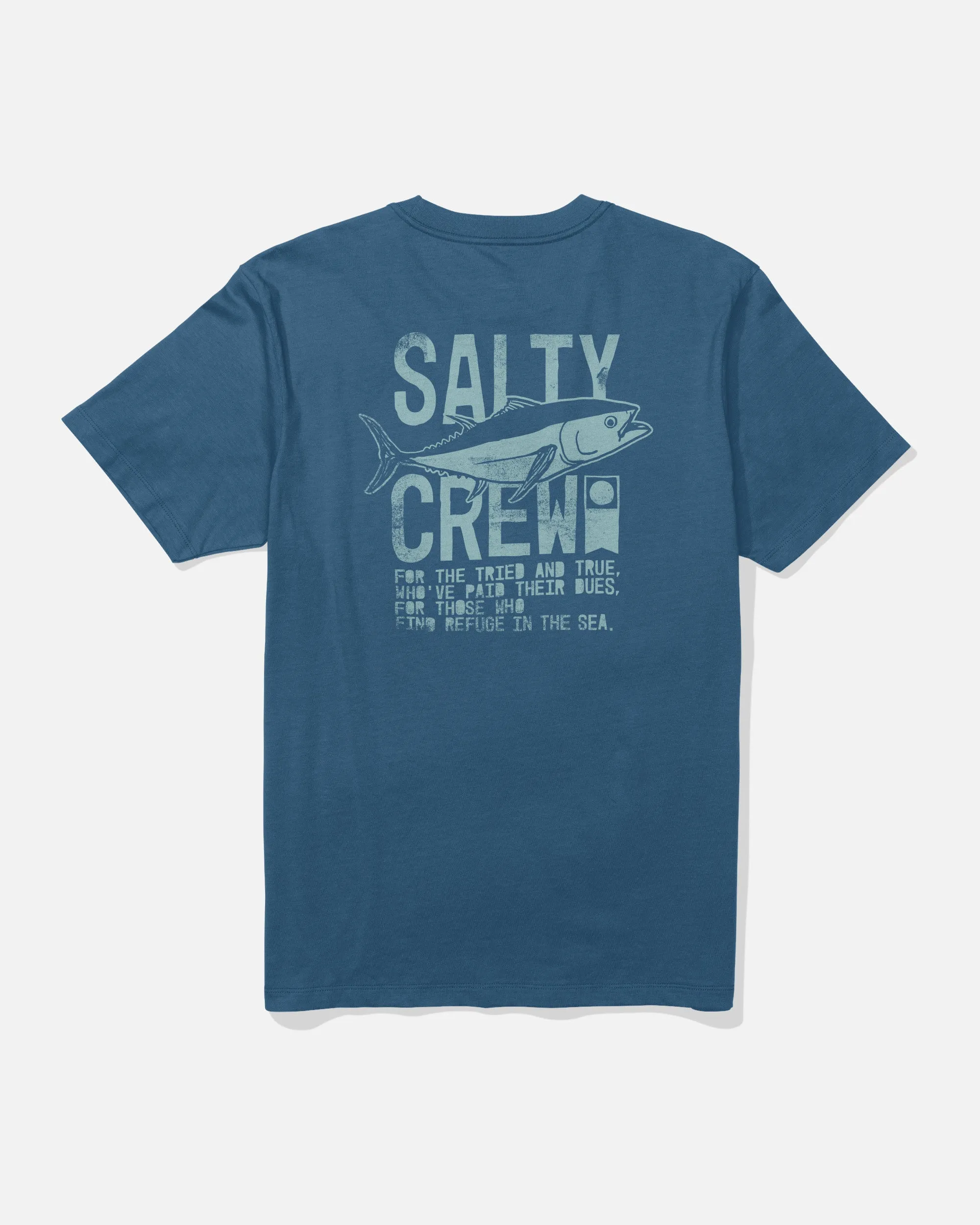 Tried And True Tee - Cast Blue sold by Salty Crew