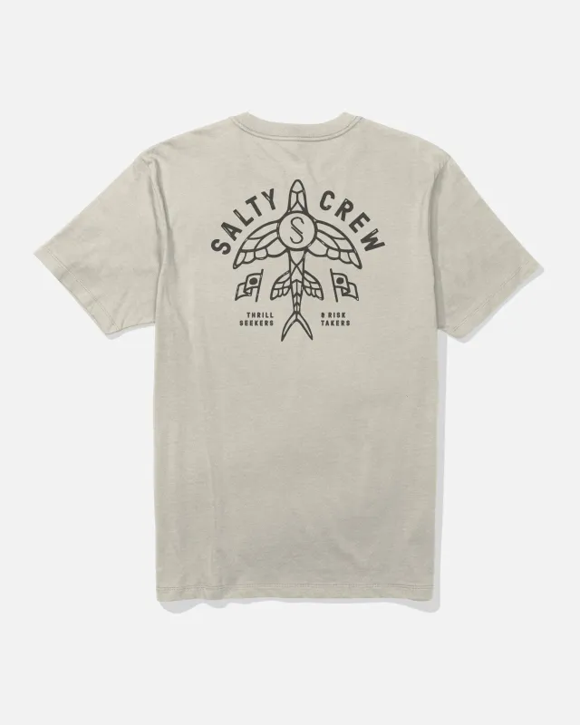 Flyer Tee - Bone sold by Salty Crew