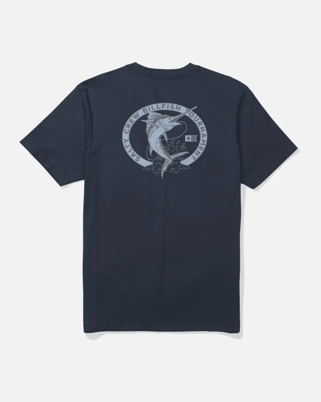 Shootout Tee - Navy sold by Salty Crew