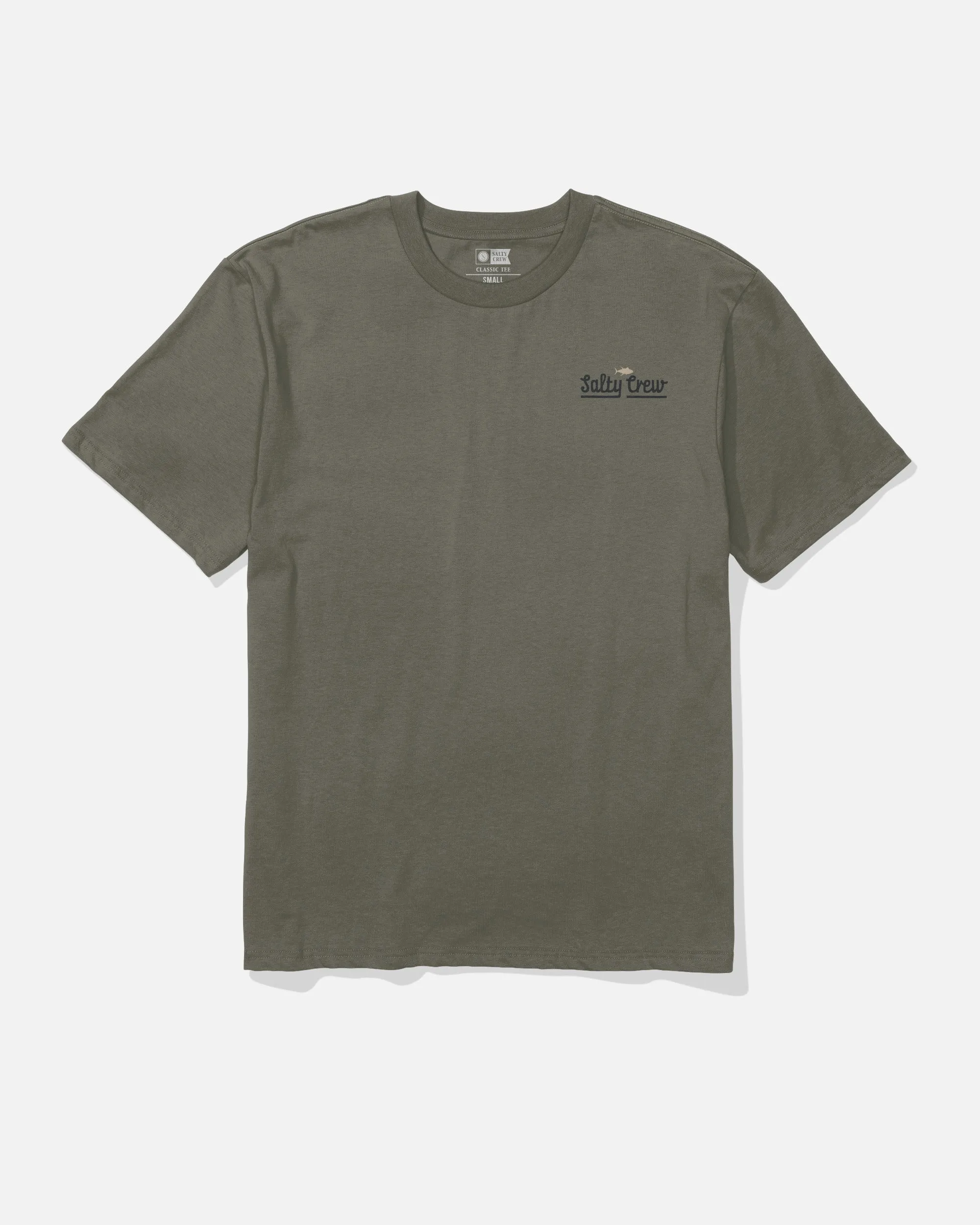 Border Fill Classic Tee - Dusty Olive sold by Salty Crew product image thumbnail 2