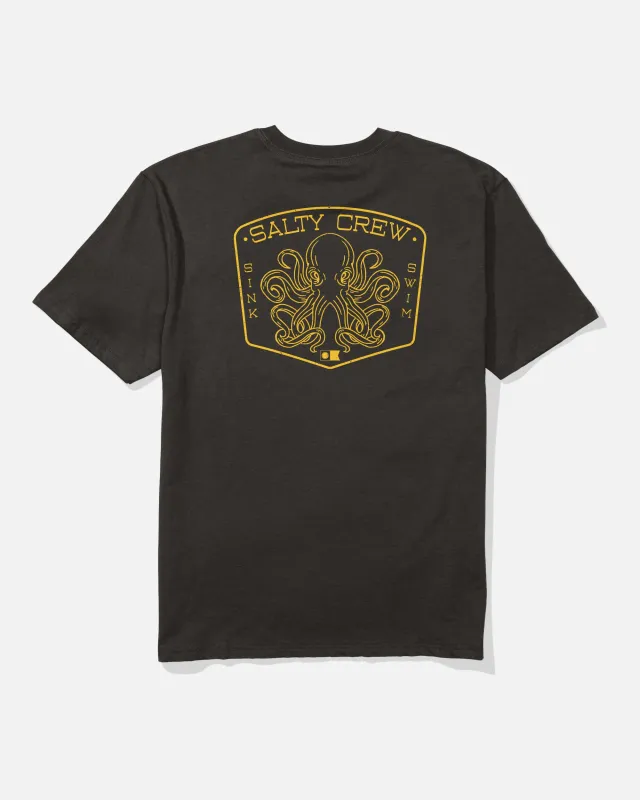 Tako Club Classic Tee - Black sold by Salty Crew