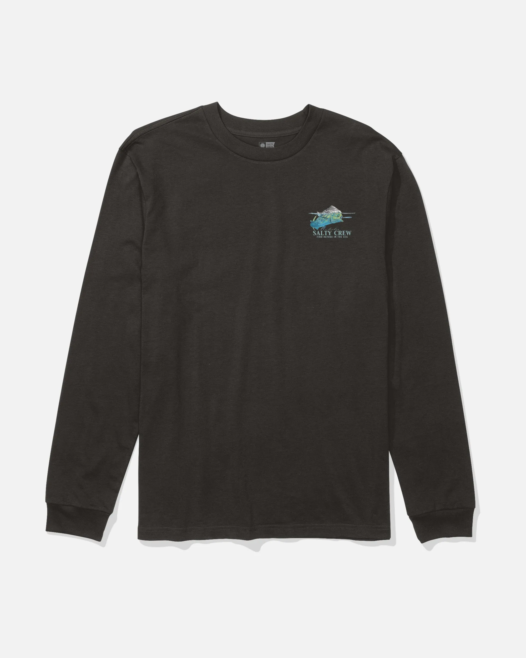 Mahi Surface Long Sleeve Tee - Black sold by Salty Crew product image thumbnail 2