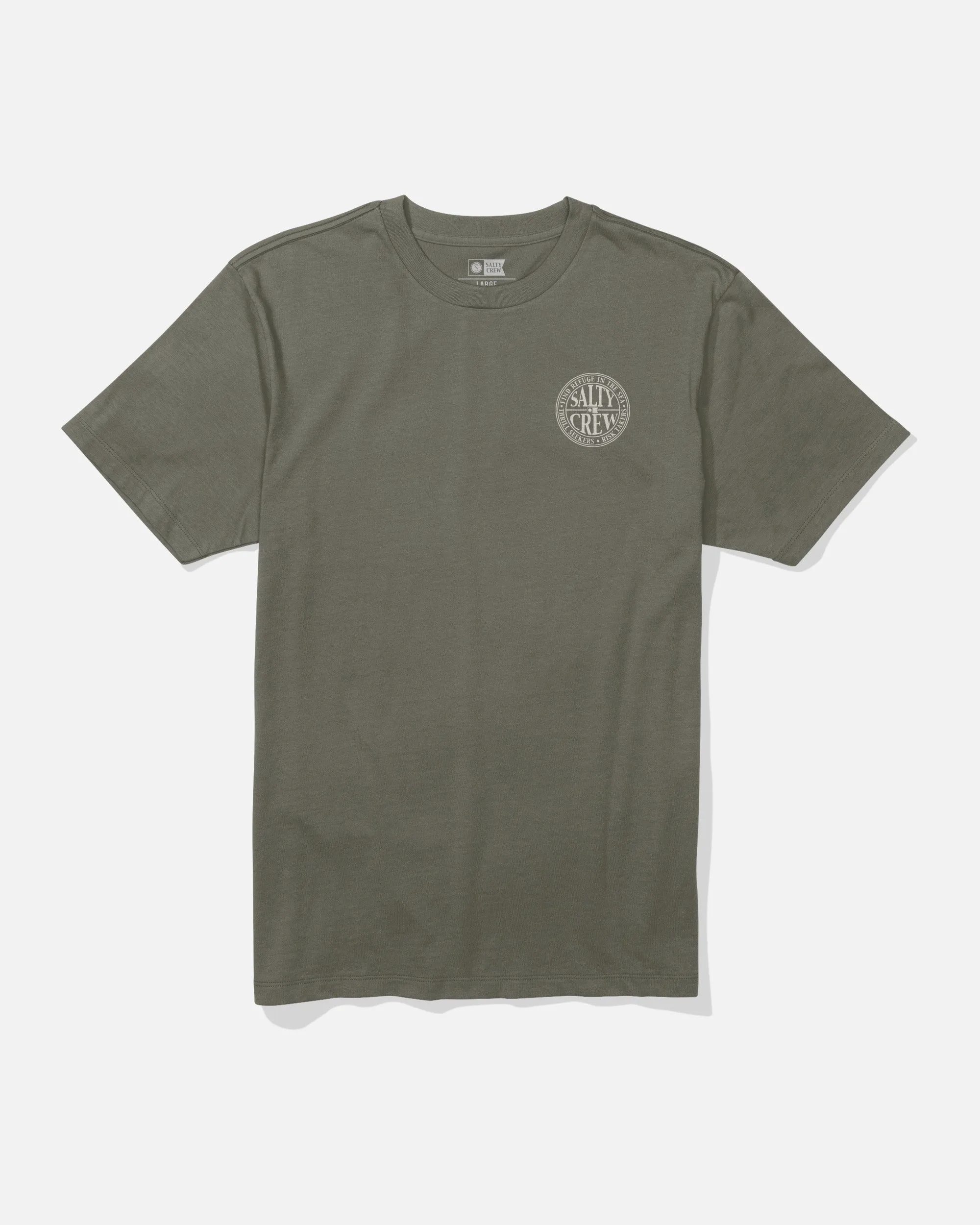 Global Tee - Dusty Olive sold by Salty Crew product image thumbnail 2