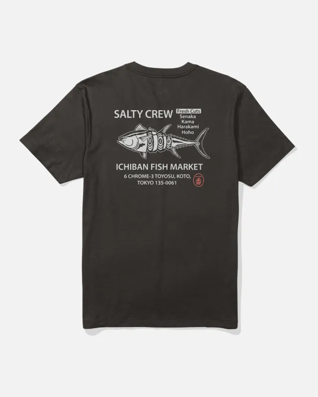 Ichiban Tee - Black made by Salty Crew