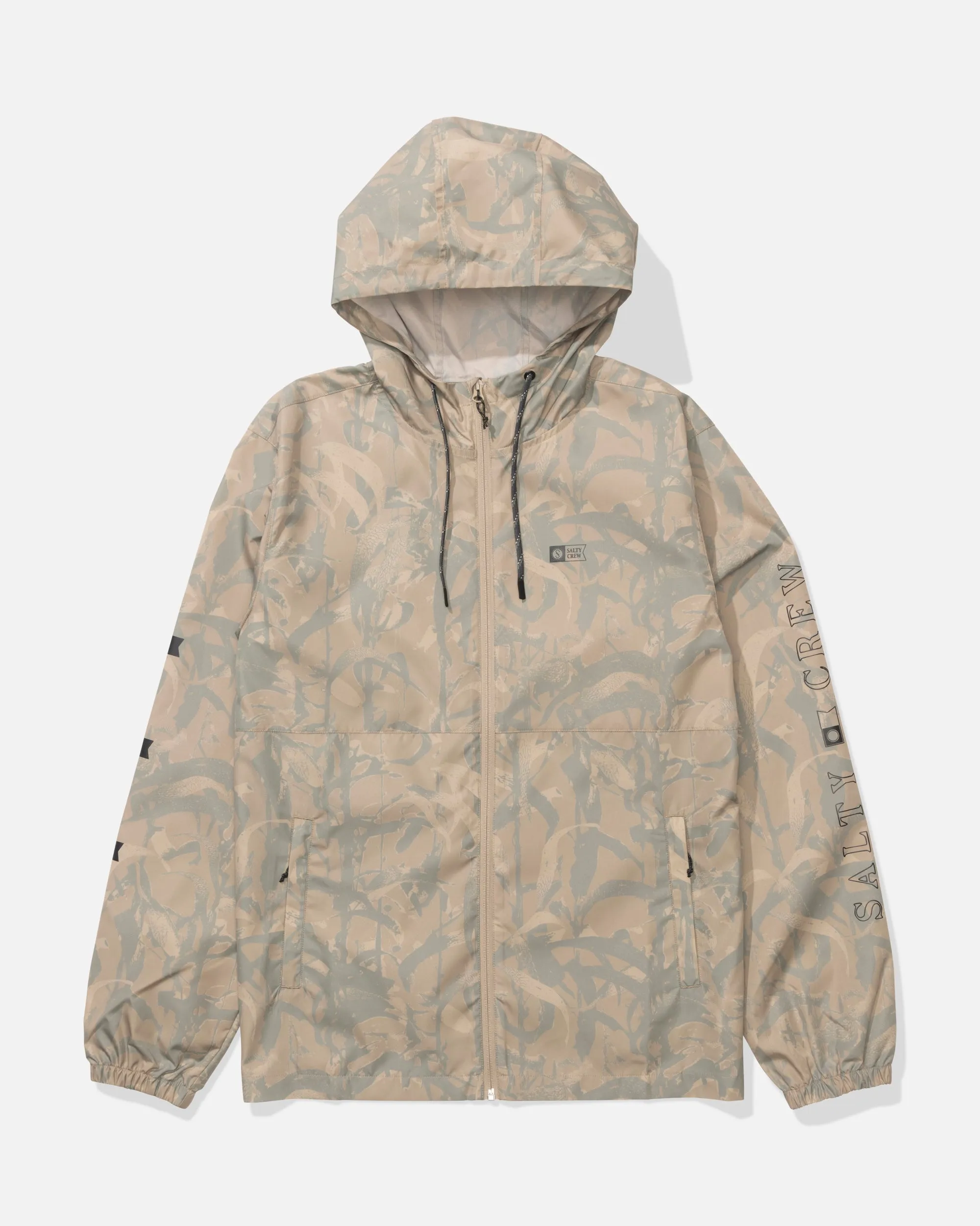Surface Windbreaker - Kelp Camo sold by Salty Crew