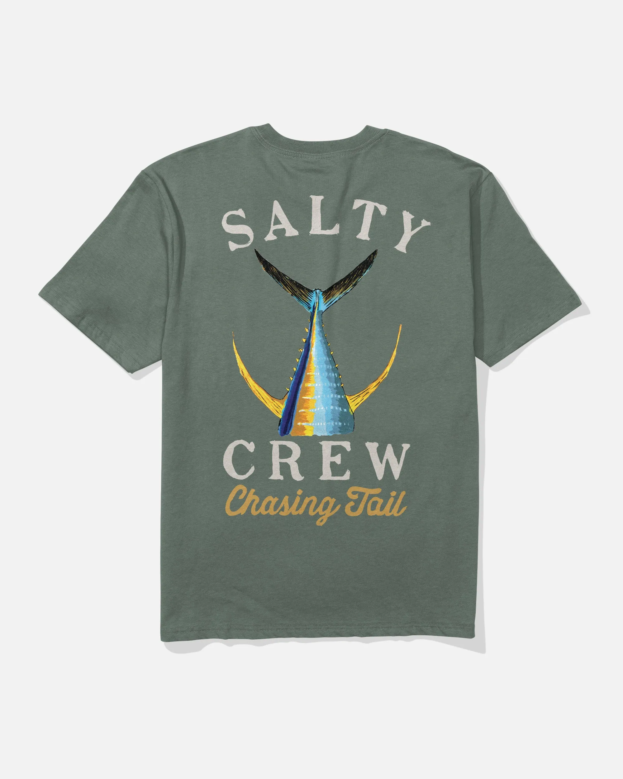 Tailed Classic Tee - Laurel Wreath sold by Salty Crew