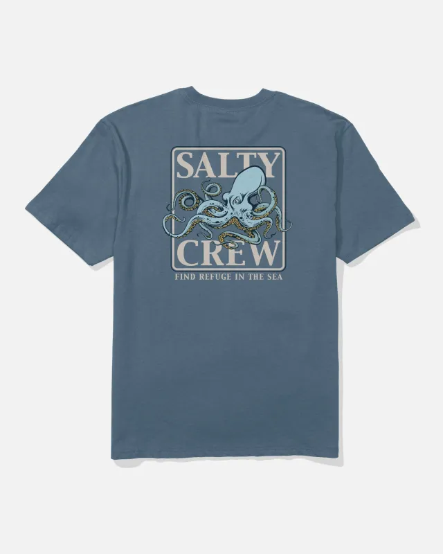 Ink Slinger Classic Tee - Slate made by Salty Crew