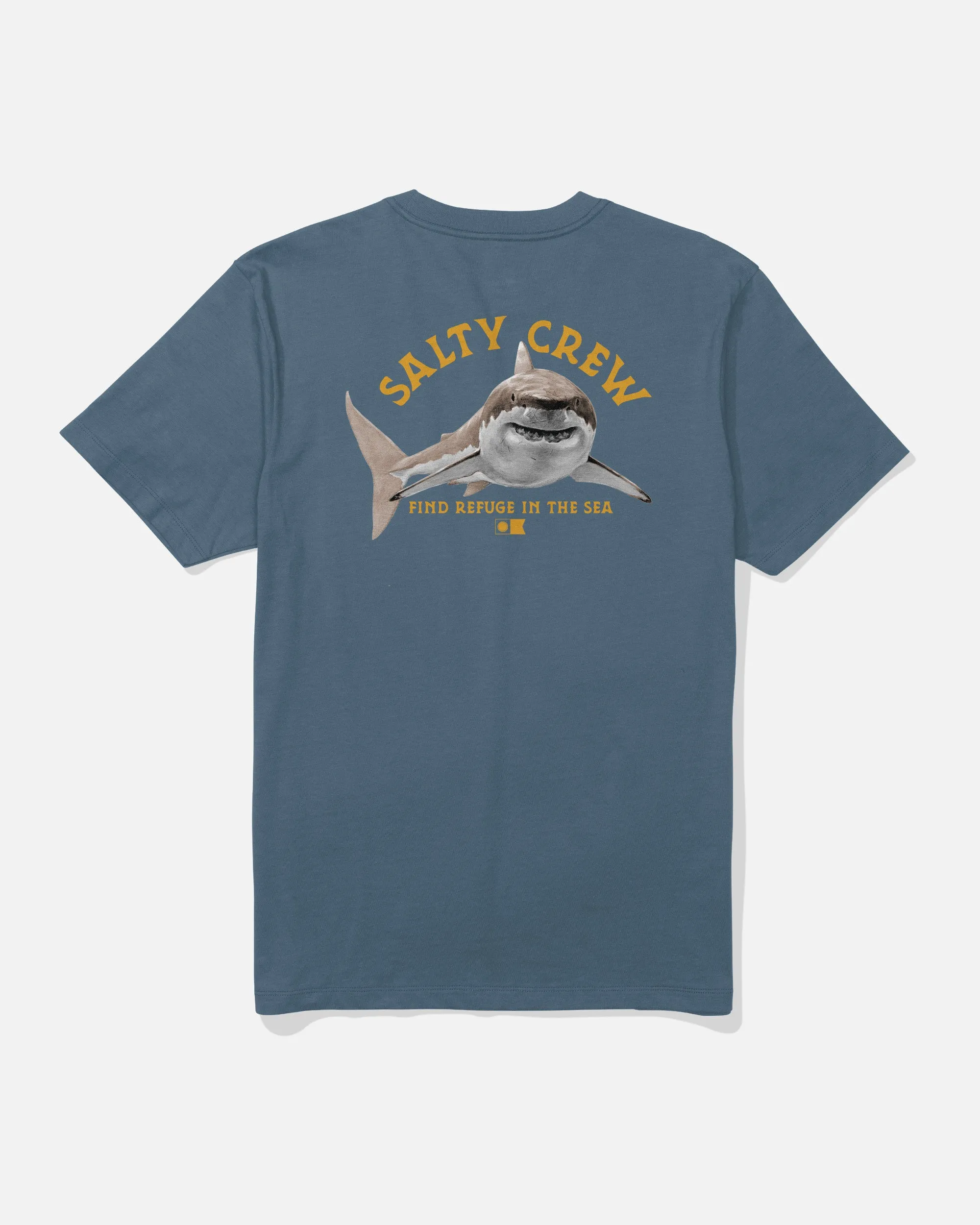 Lurking Tee - Slate sold by Salty Crew