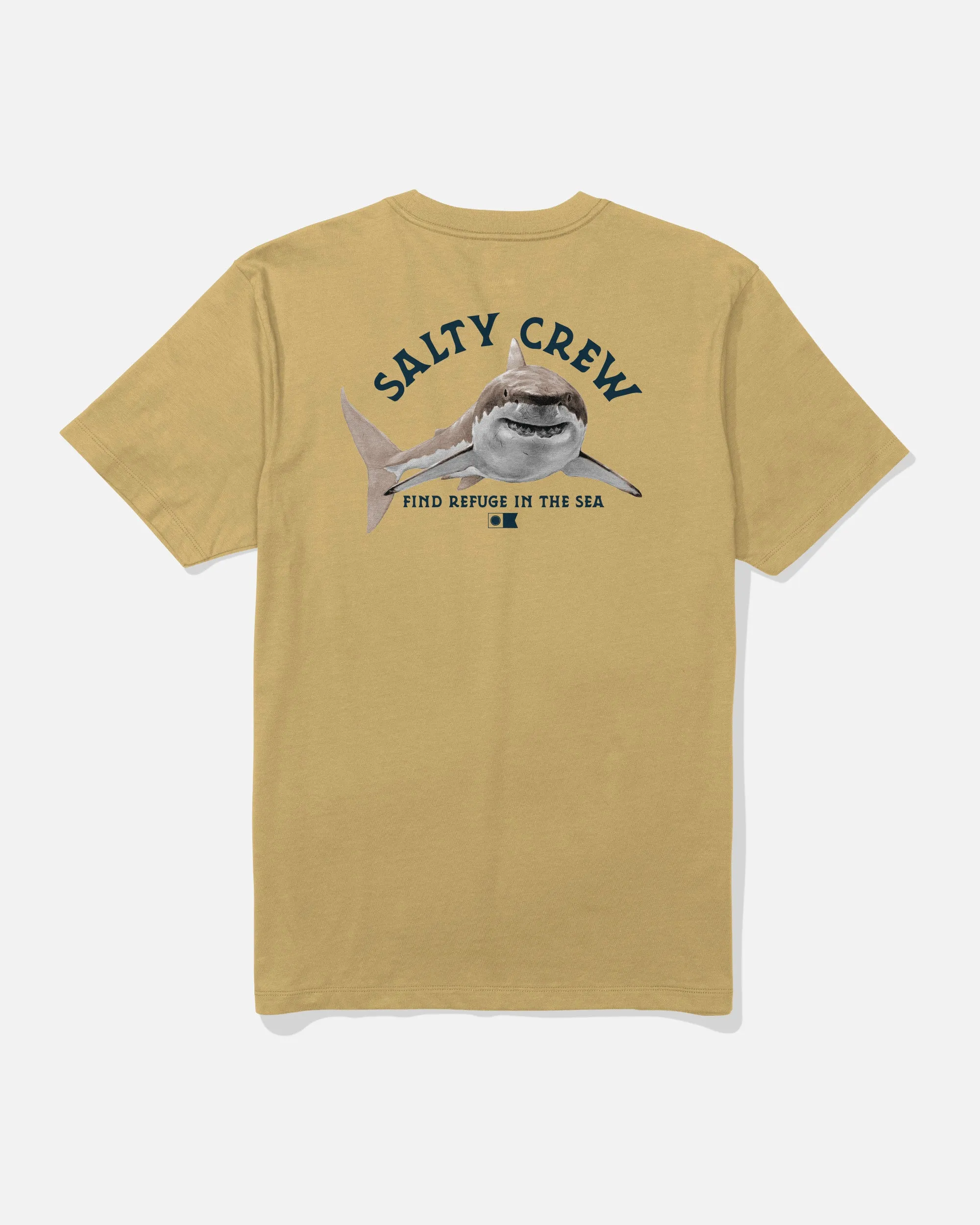 Lurking Tee - Mineral Yellow sold by Salty Crew