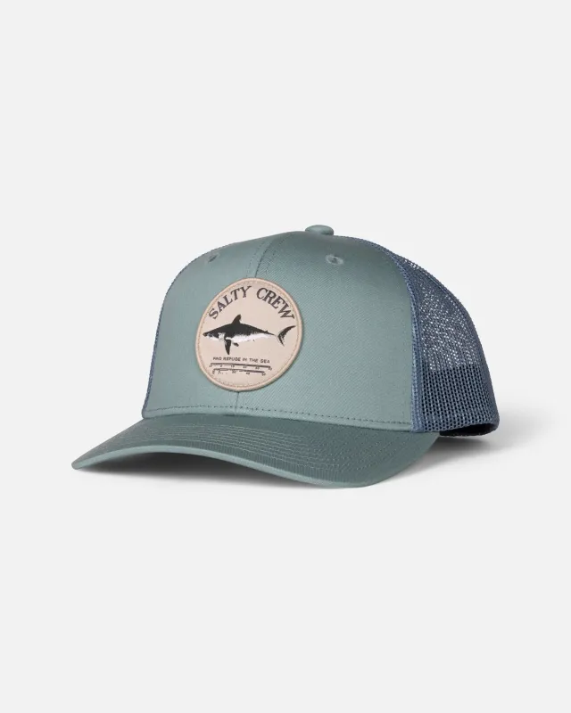 Bruce Trucker - Marine/Slate made by Salty Crew