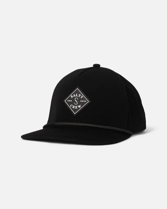 Long Range Tech Snapback - Black sold by Salty Crew