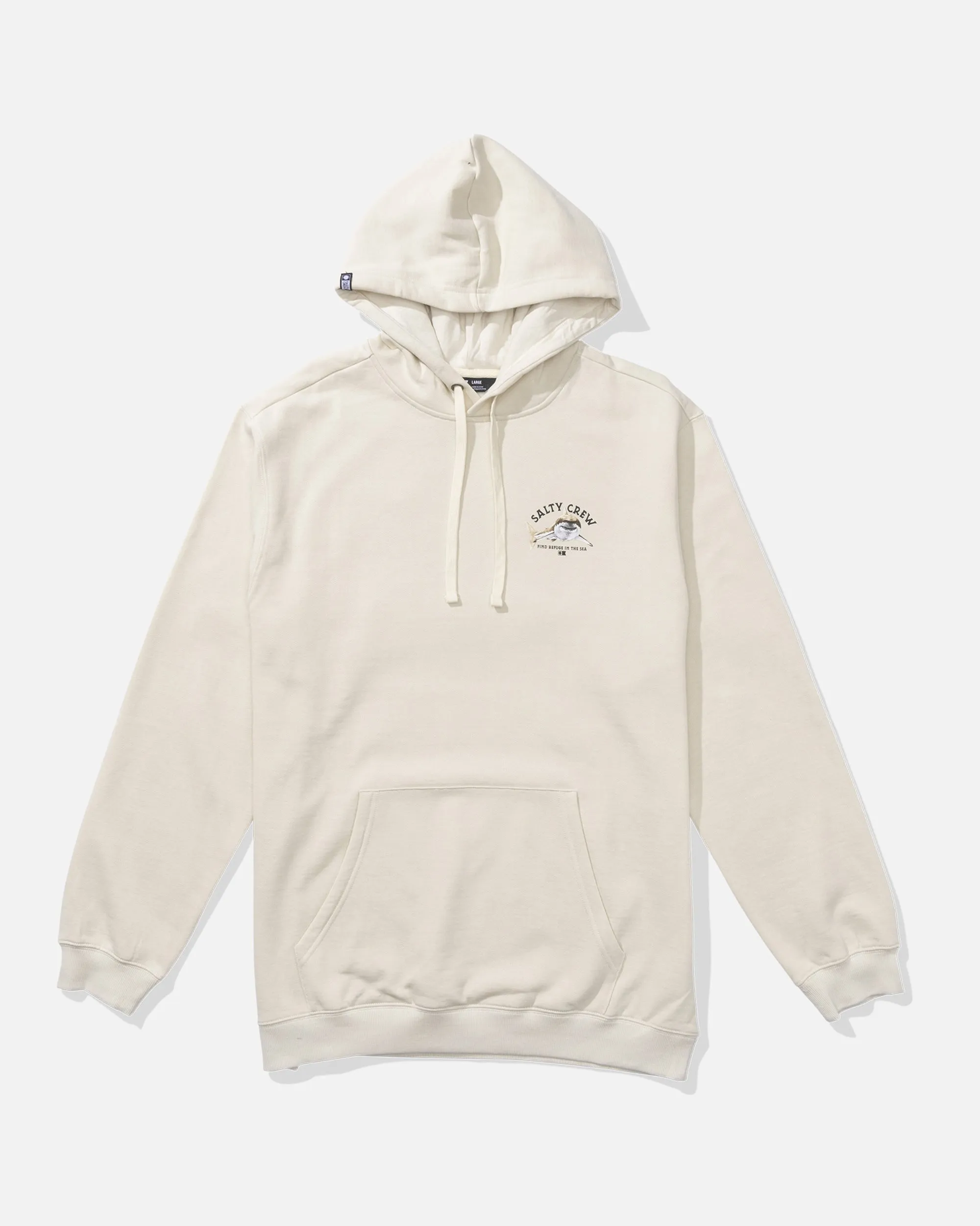 Lurking Fleece Hoodie - Bone sold by Salty Crew product image thumbnail 2