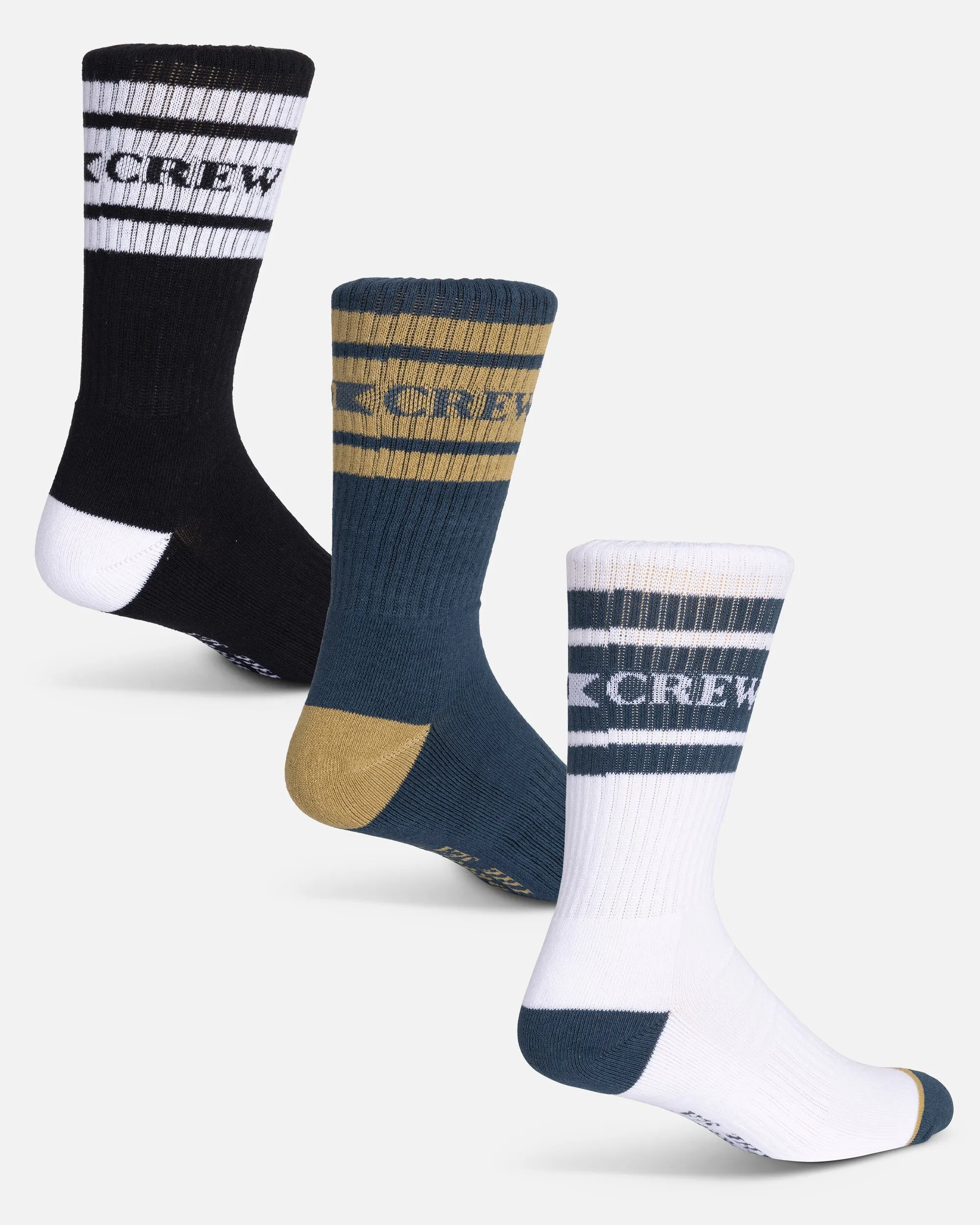 Flagship 3-Pack Sock Box - Assorted sold by Salty Crew product image thumbnail 2