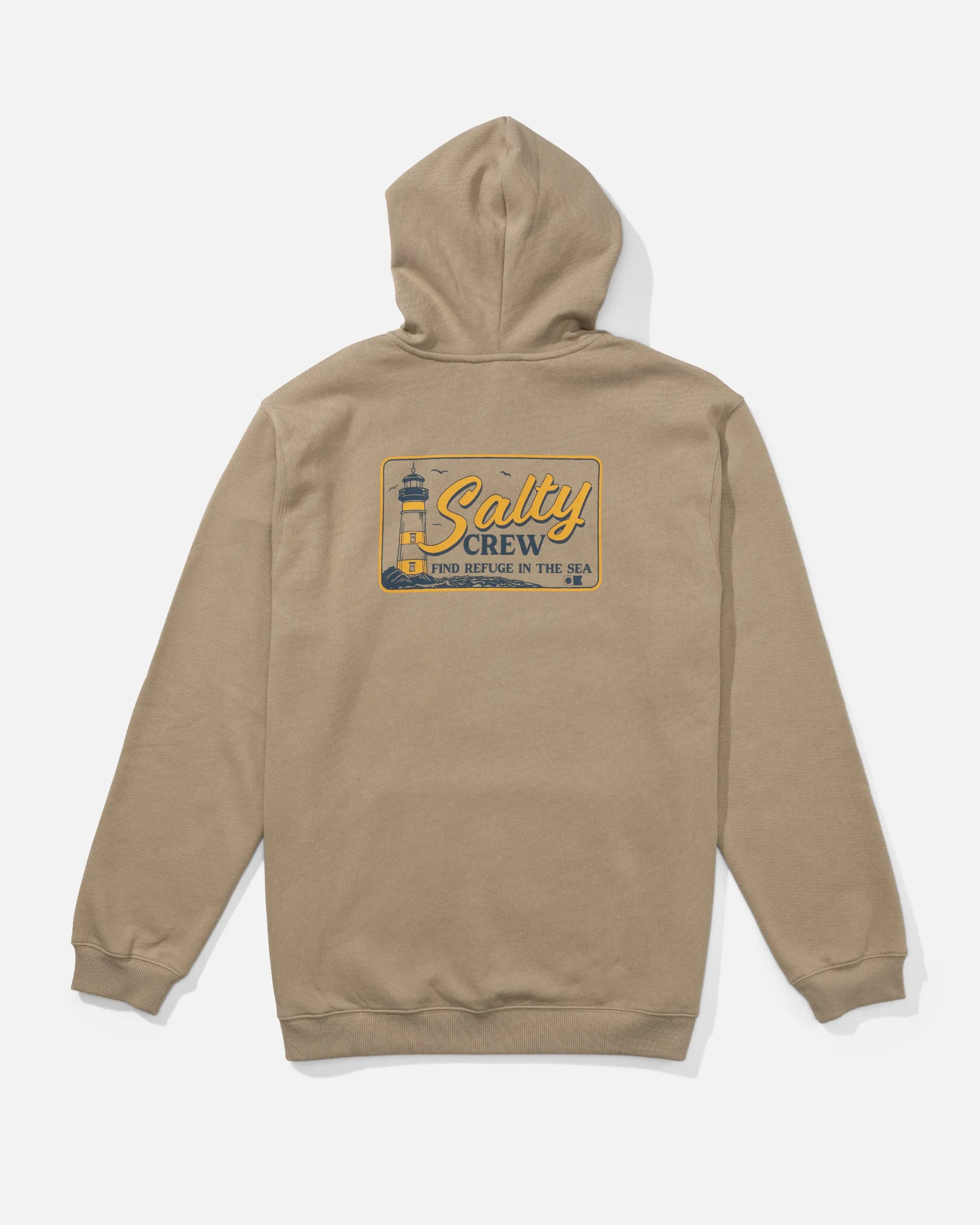 Ashore Fleece Hoodie - Stone sold by Salty Crew